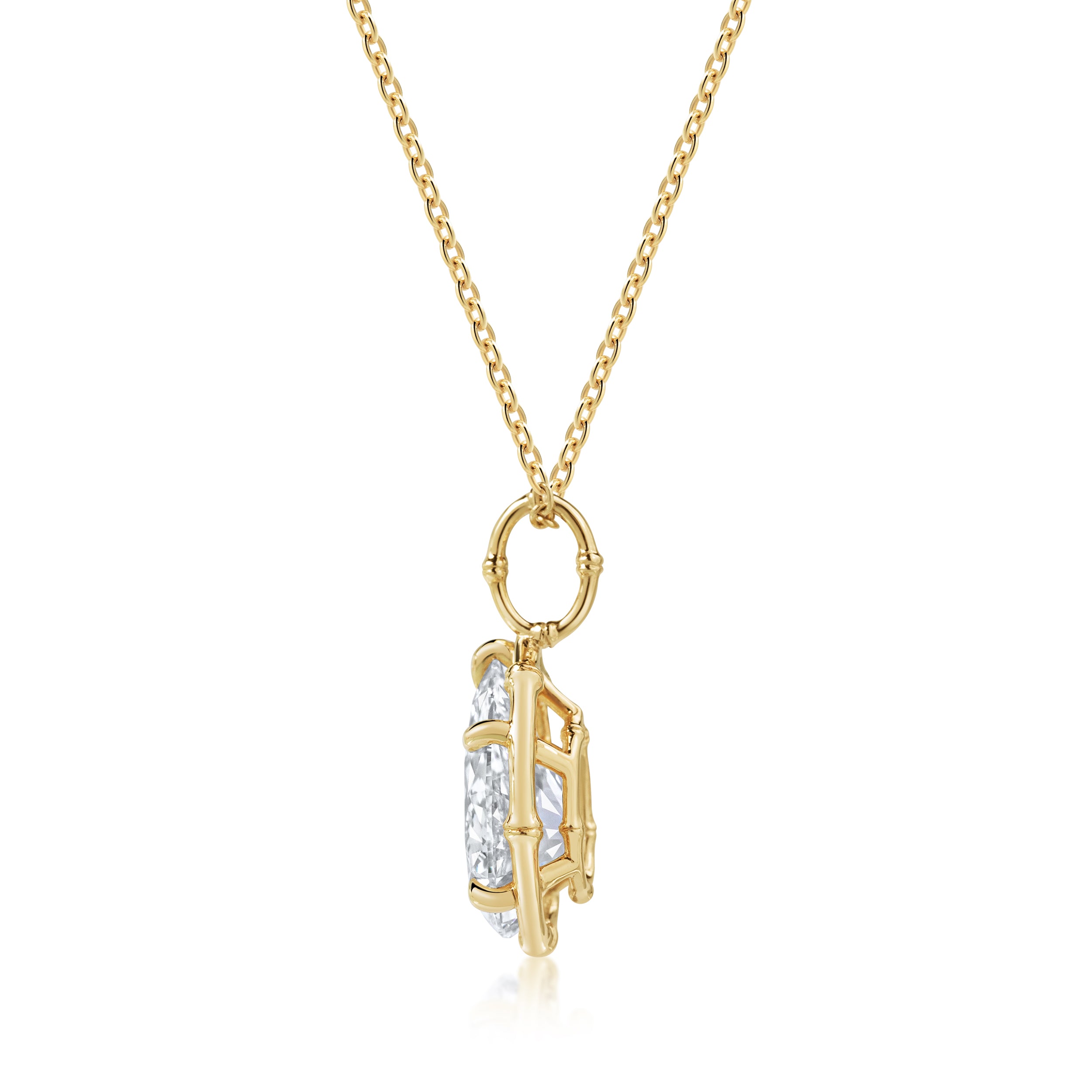 Sugar Cane Pear Necklace