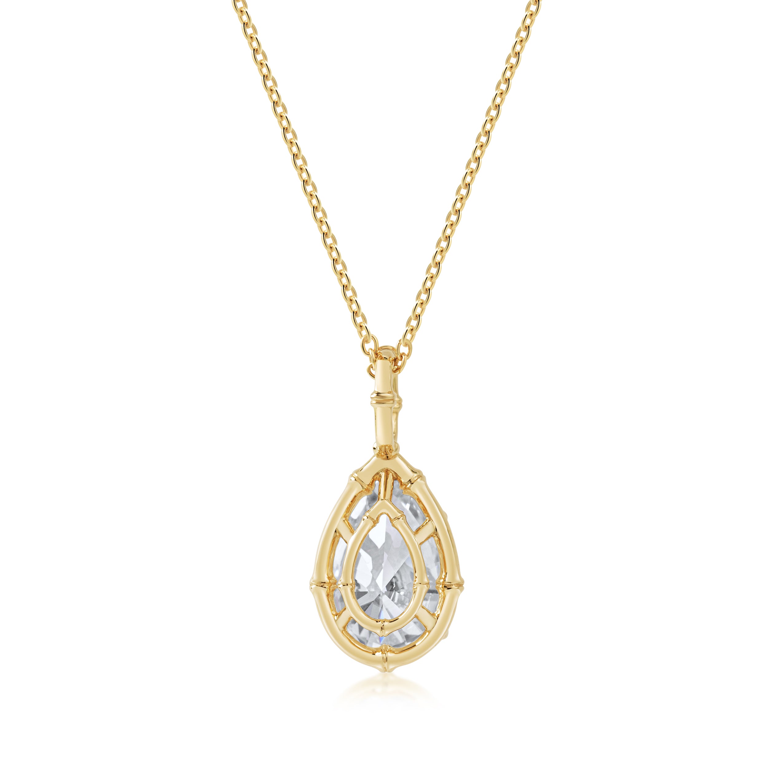 Sugar Cane Pear Necklace