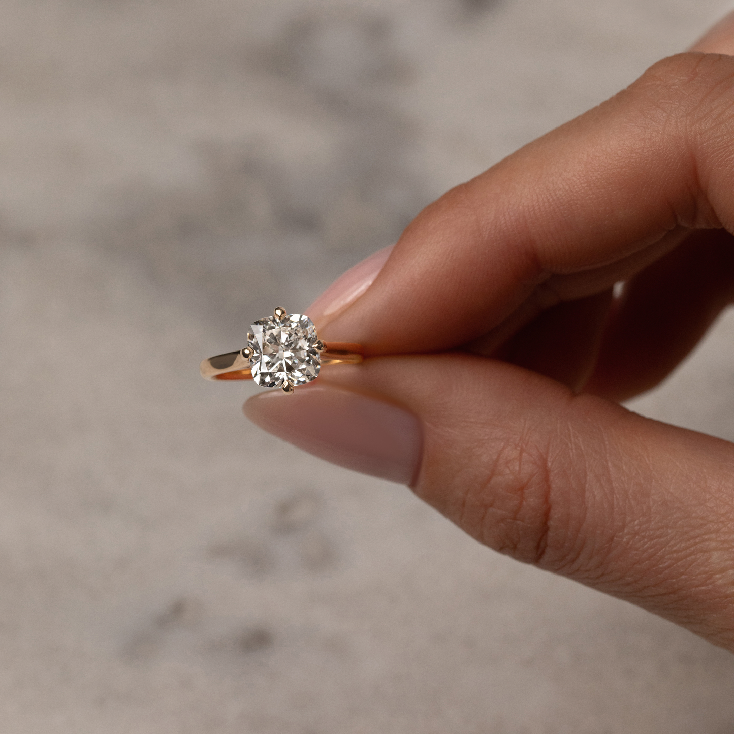 LEAH 2.53 ct, size 50, rose gold - LM STUDIO GmbH