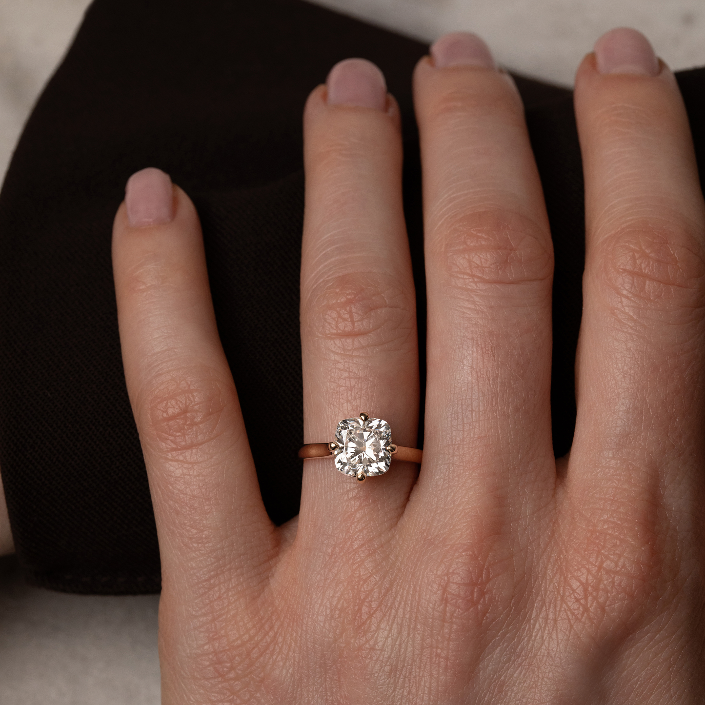 LEAH 2.53 ct, size 50, rose gold - LM STUDIO GmbH