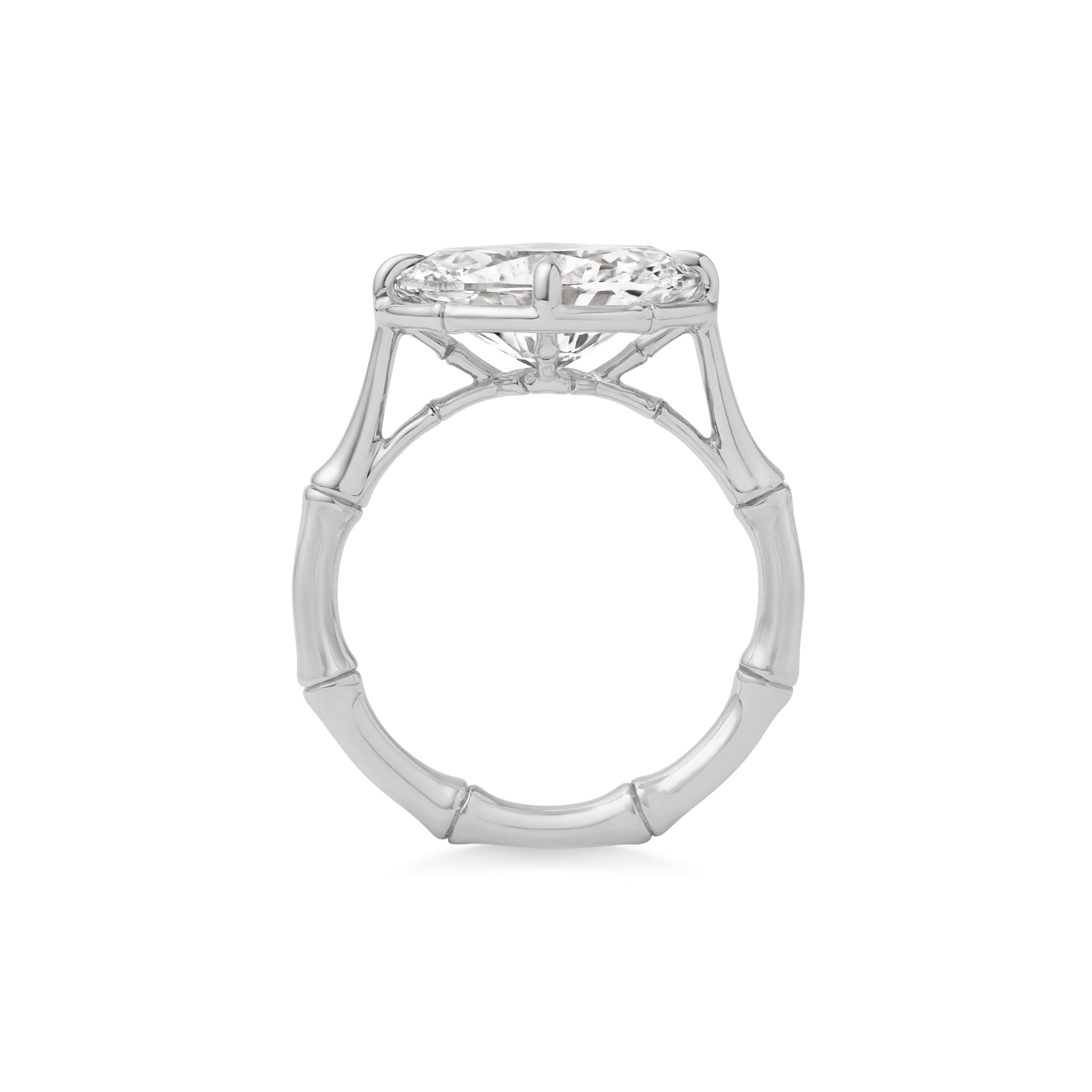 SUGAR CANE OVAL SIDEWAYS RING - LM STUDIO GmbH