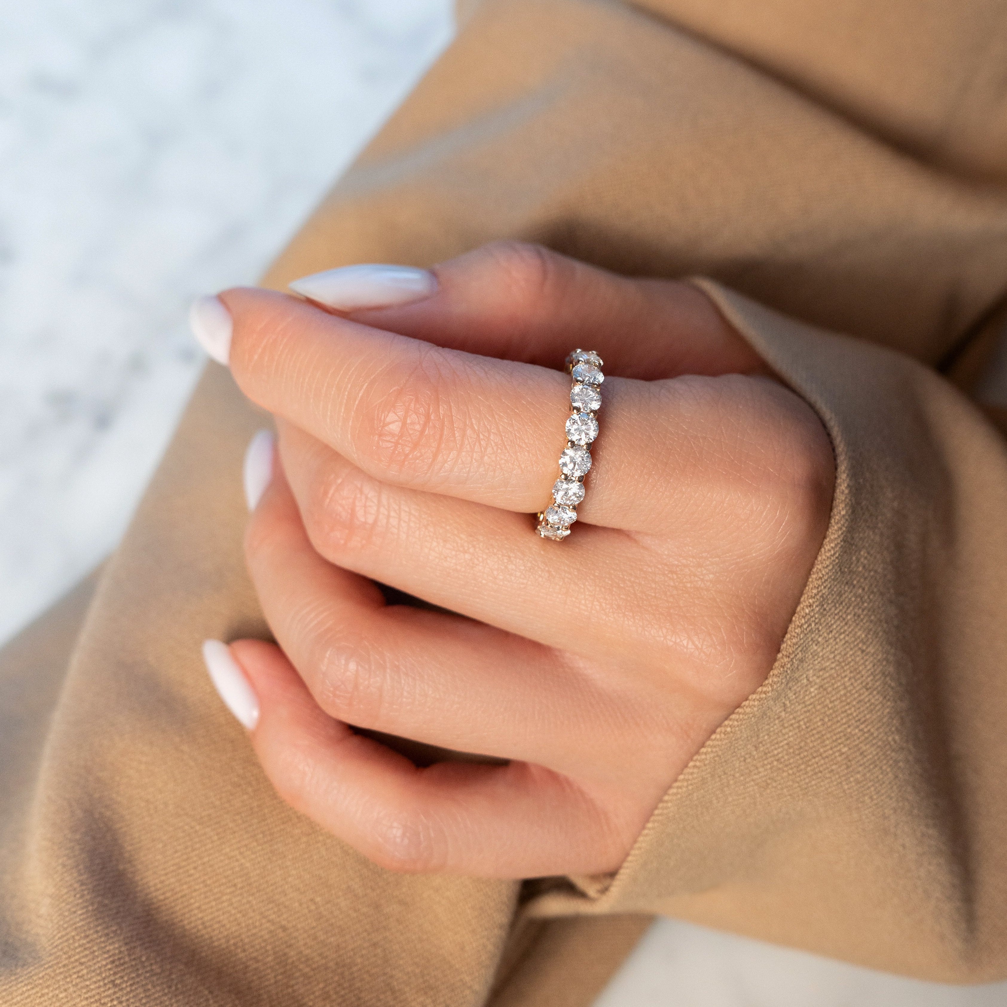 Sample Sale Eternity Ring 3.95 tcw - LM STUDIO GmbH