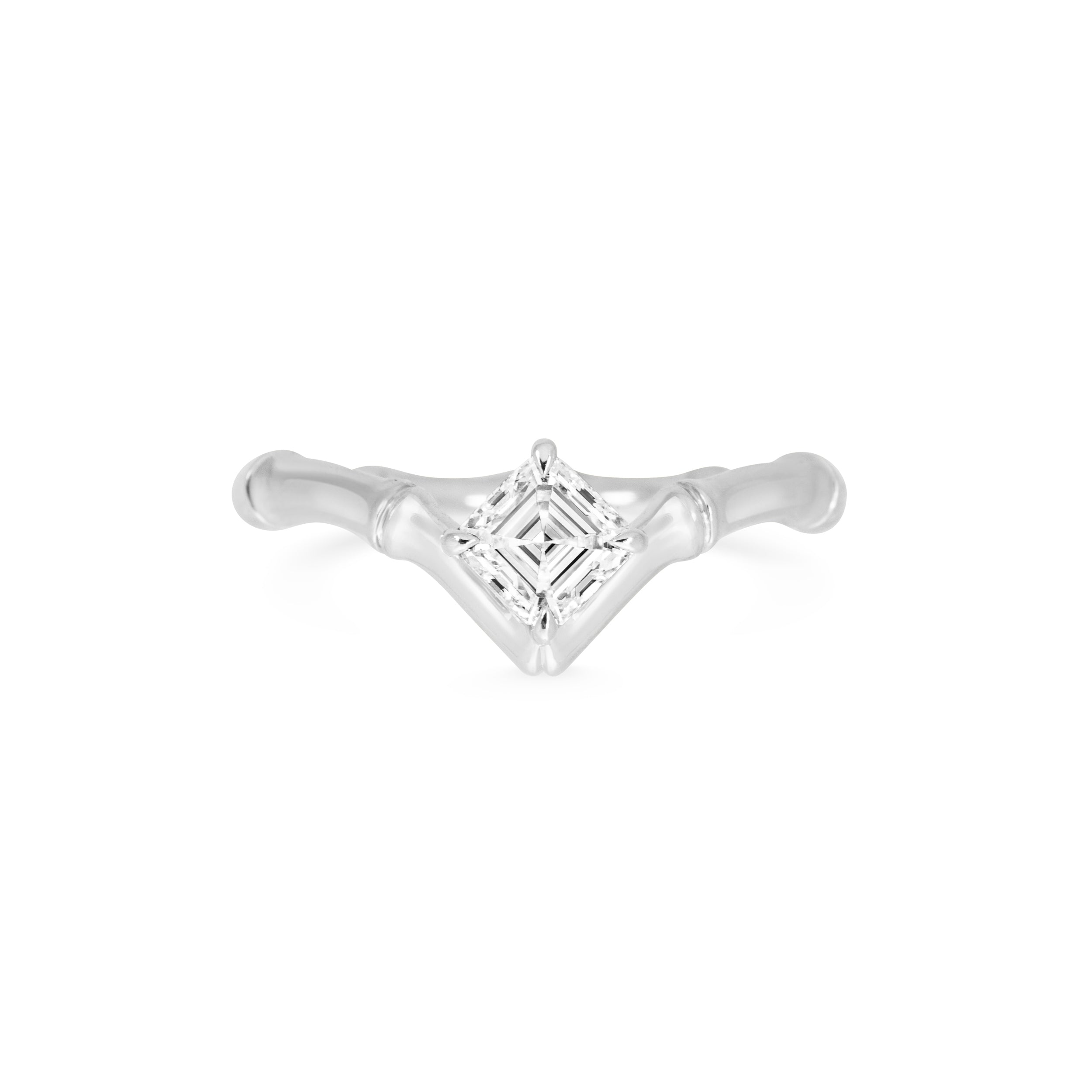 SUGAR CANE ASSCHER PINKY RING - LM STUDIO GmbH