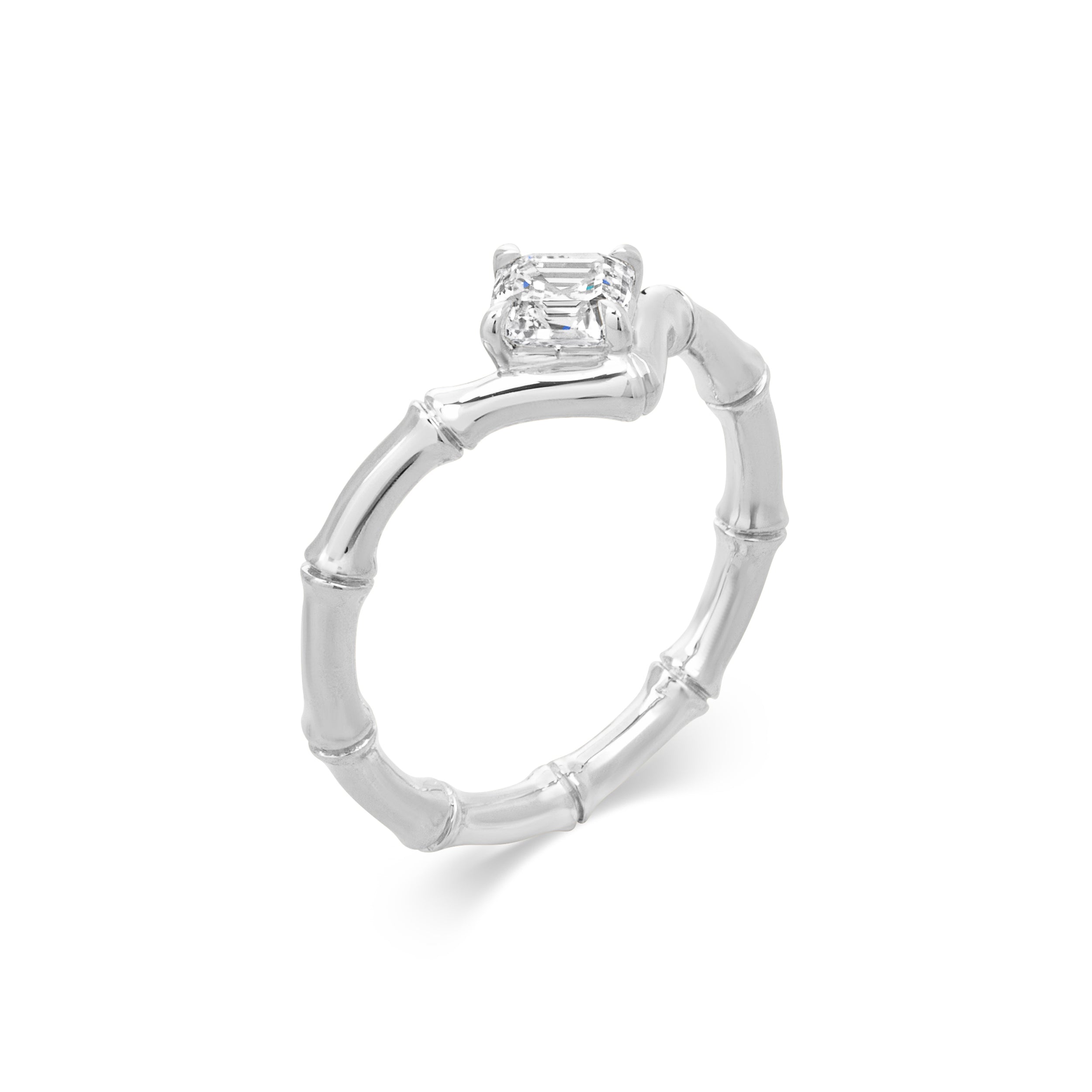SUGAR CANE ASSCHER PINKY RING - LM STUDIO GmbH