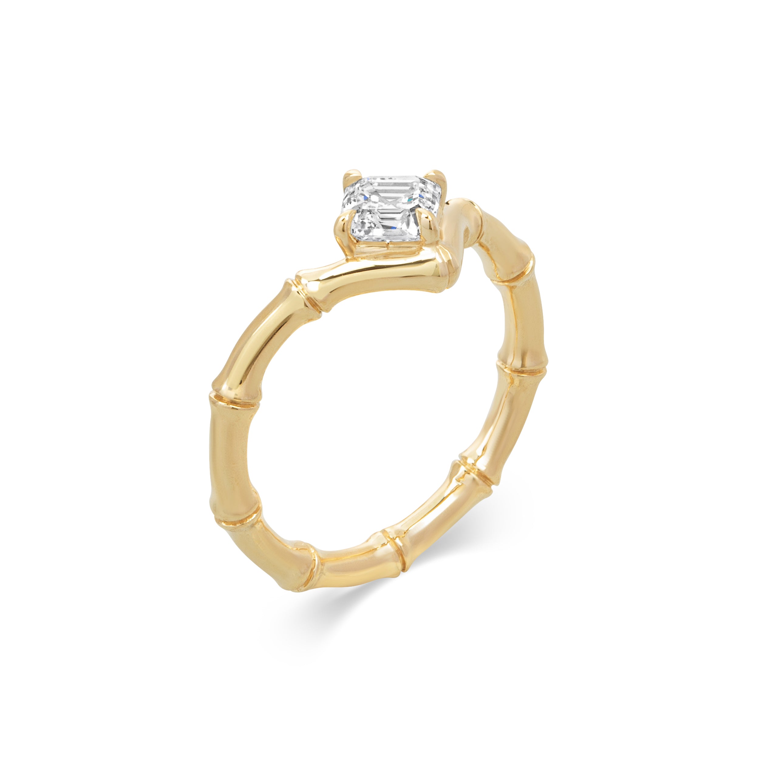 SUGAR CANE ASSCHER PINKY RING - LM STUDIO GmbH
