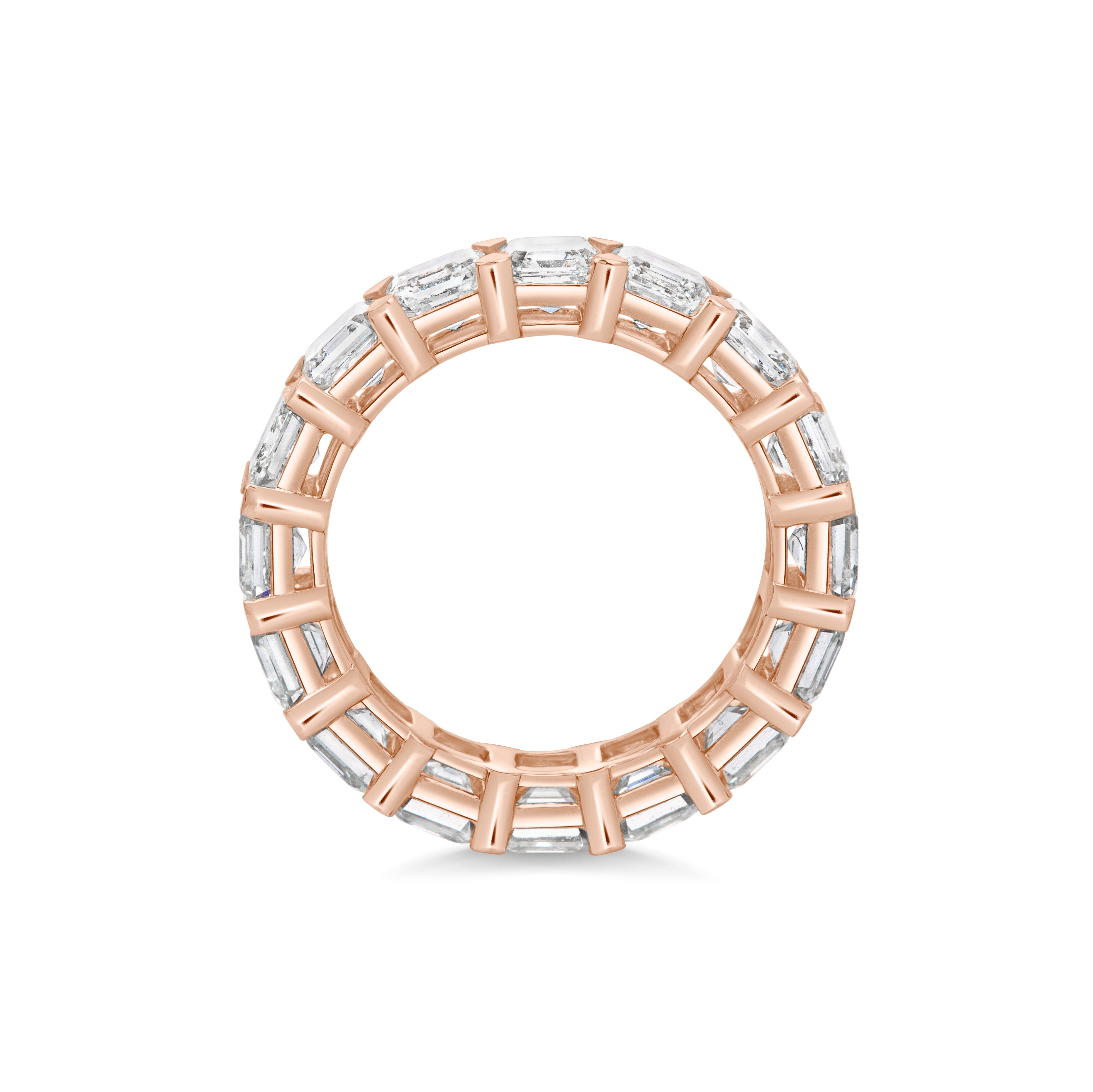 ASSCHER ETERNITY RING - LM STUDIO GmbH