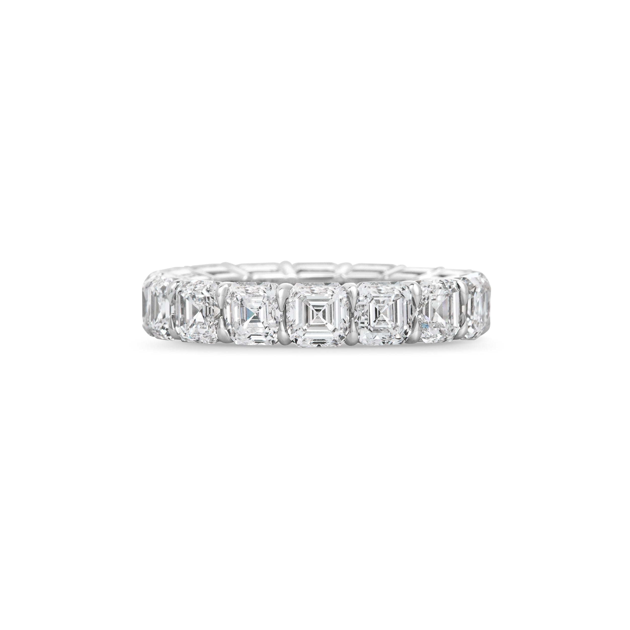 ASSCHER ETERNITY RING