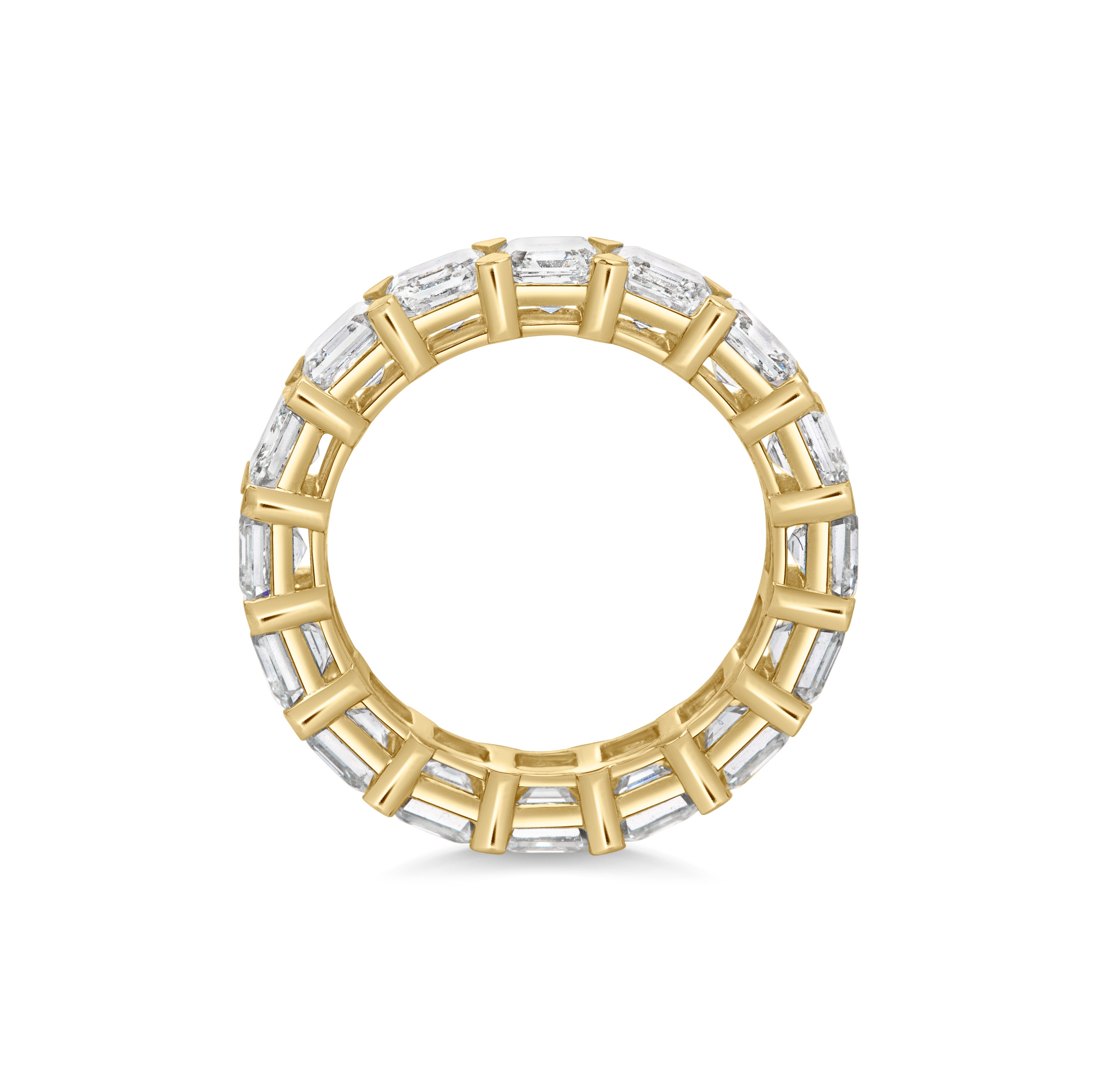ASSCHER ETERNITY RING - LM STUDIO GmbH