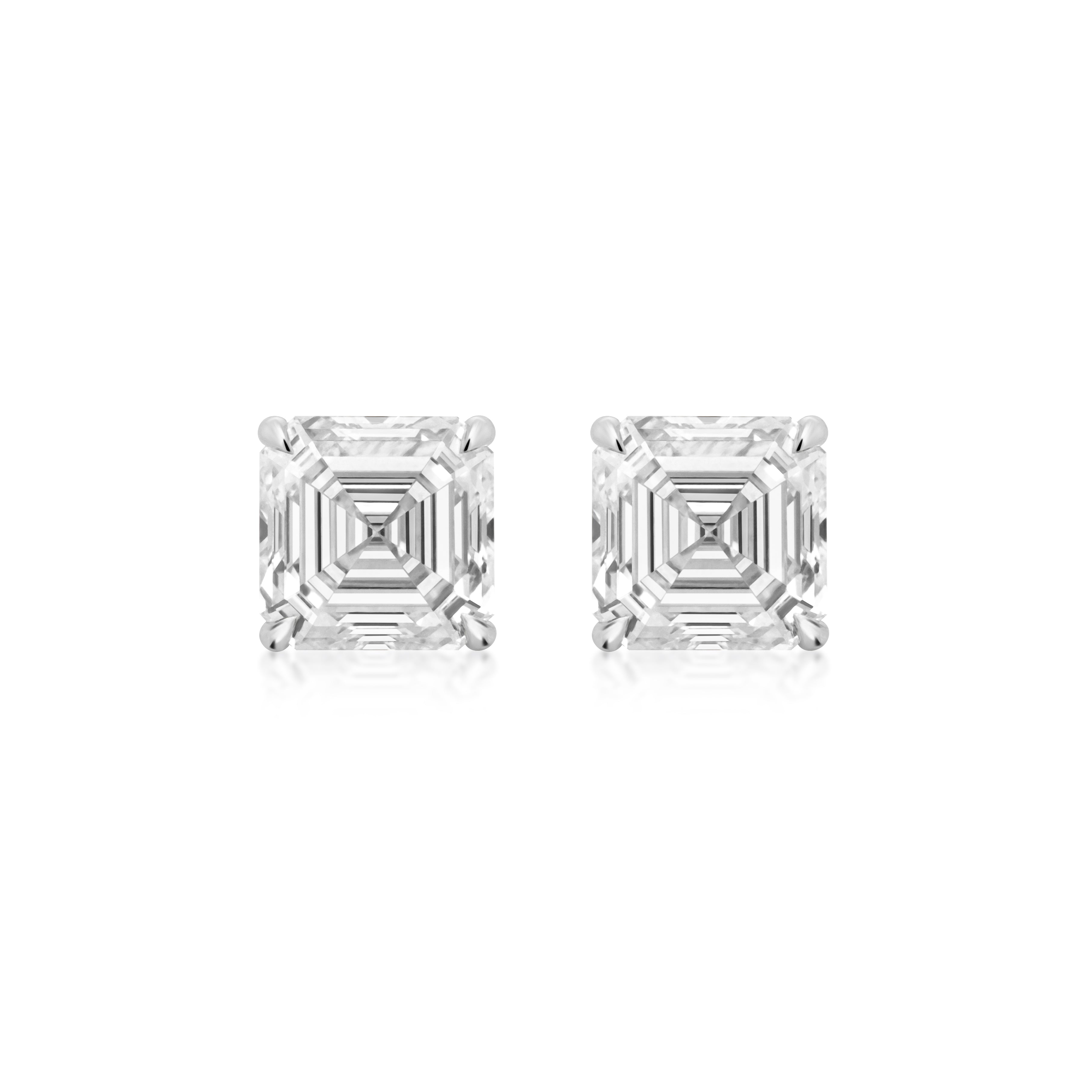 ASSCHER studs