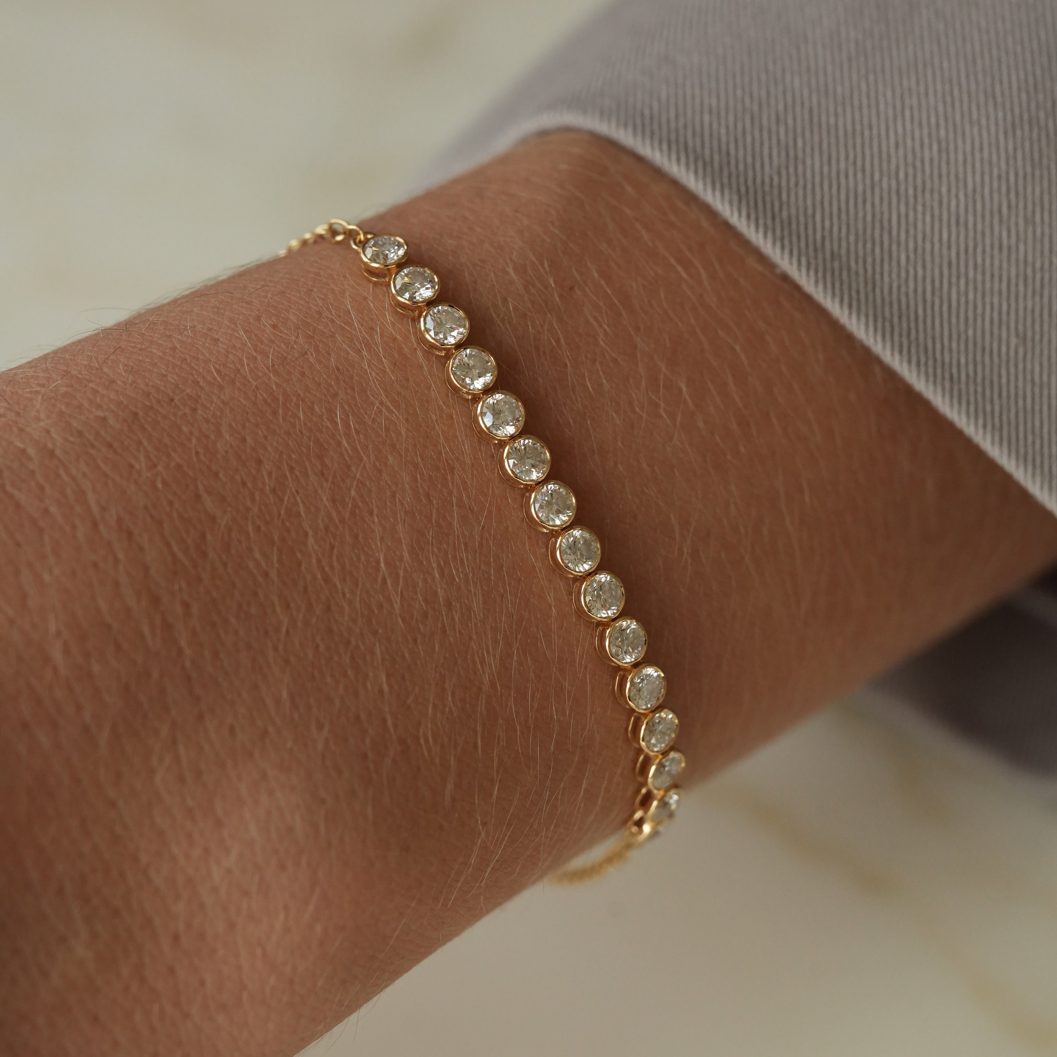 BEZEL SET BRACELET - LM STUDIO GmbH