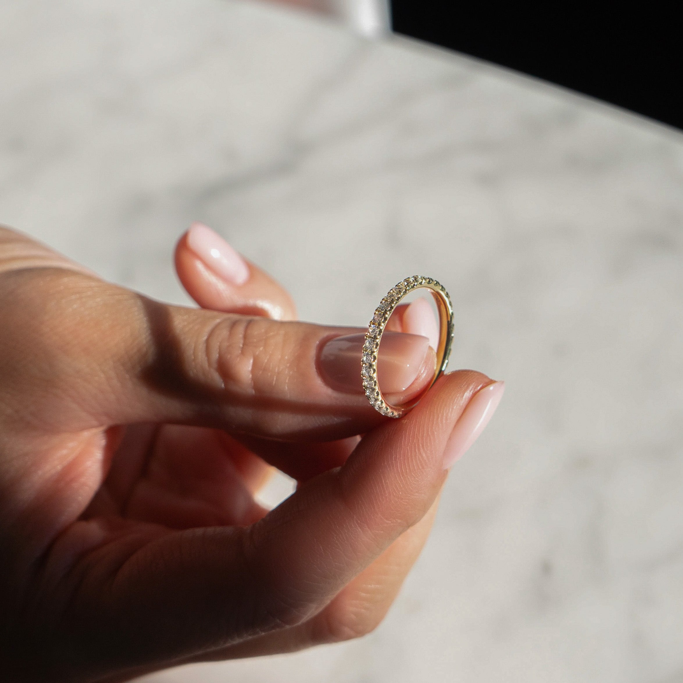BAGARY ring, light yellow gold, size 56 - LM STUDIO GmbH