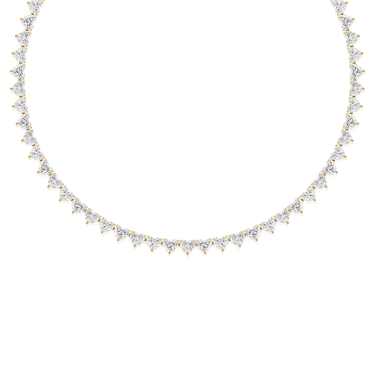 HEART TENNIS necklace