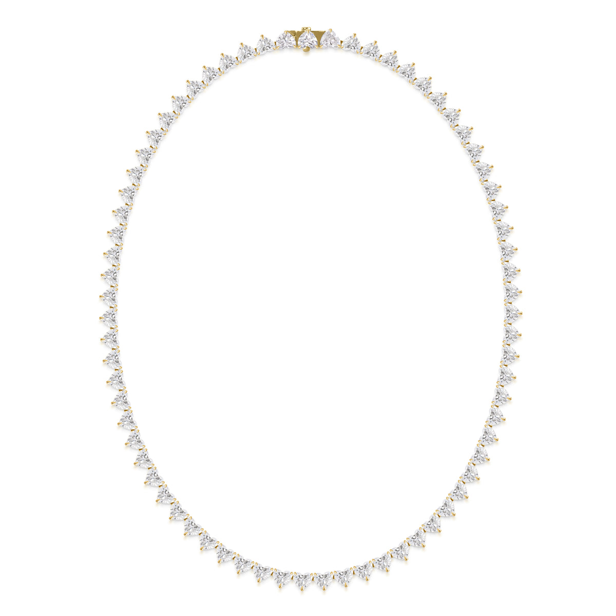 HEART TENNIS necklace