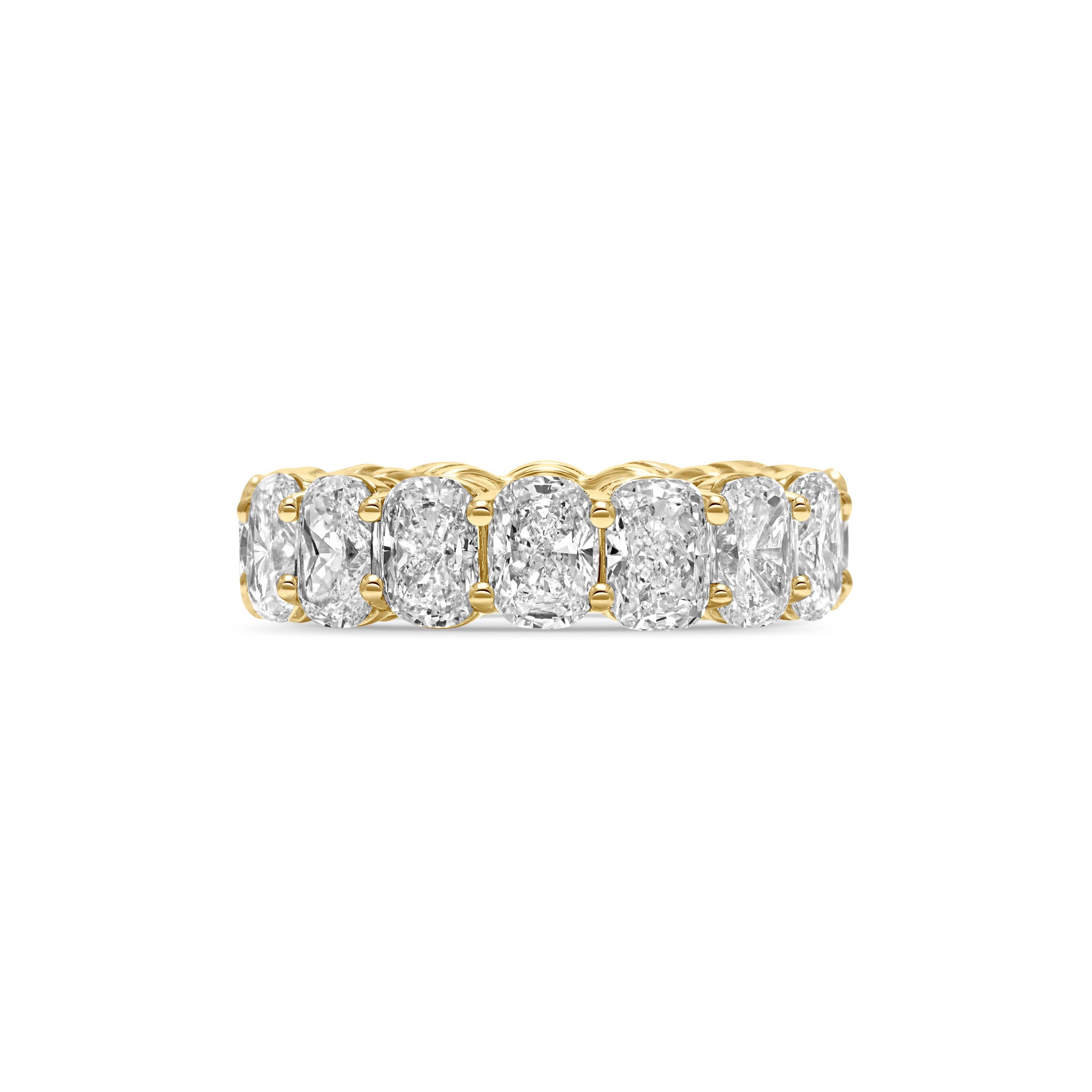 ELONGATED CUSHION ETERNITY RING - LM STUDIO GmbH
