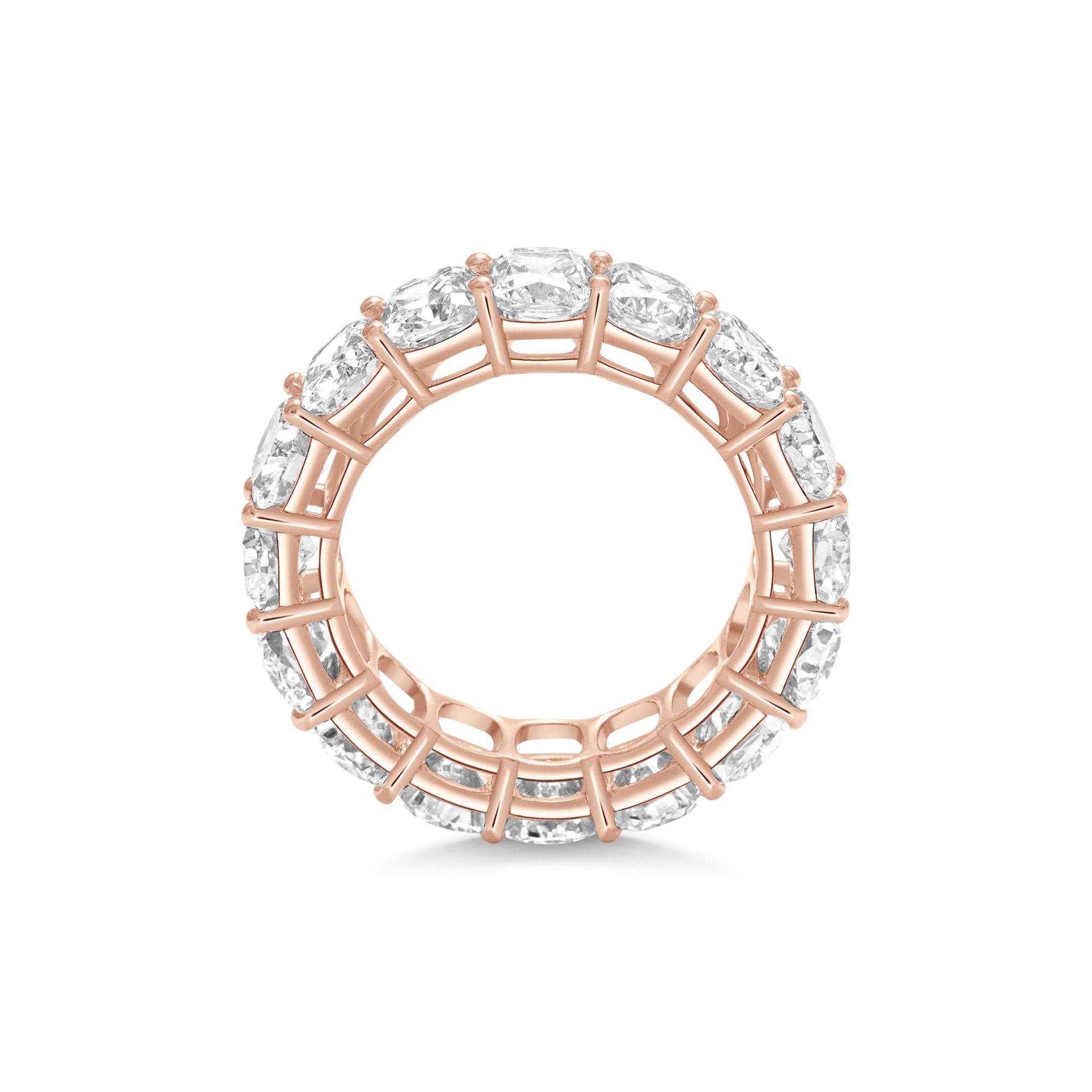 ELONGATED CUSHION ETERNITY RING - LM STUDIO GmbH