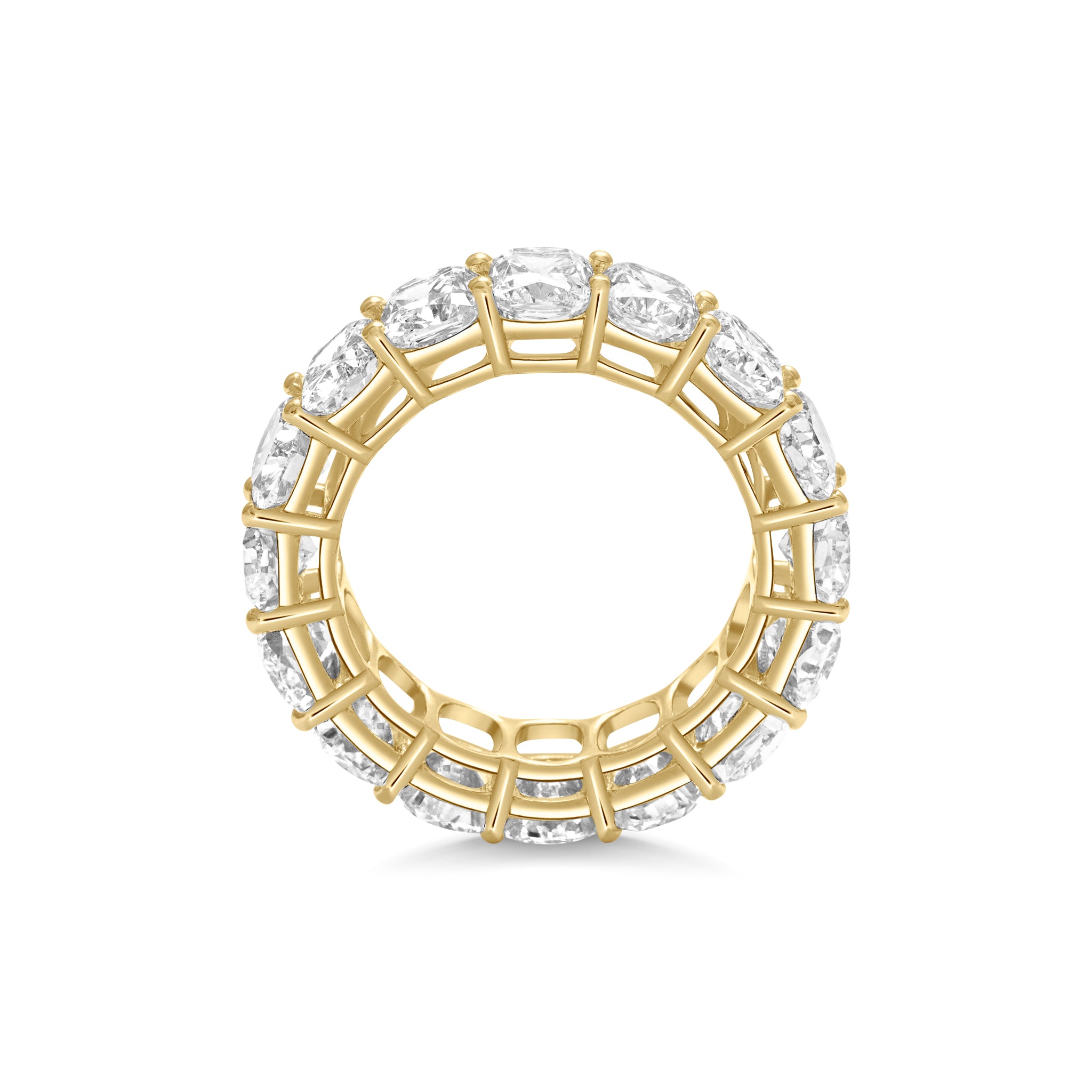 ELONGATED CUSHION ETERNITY RING - LM STUDIO GmbH