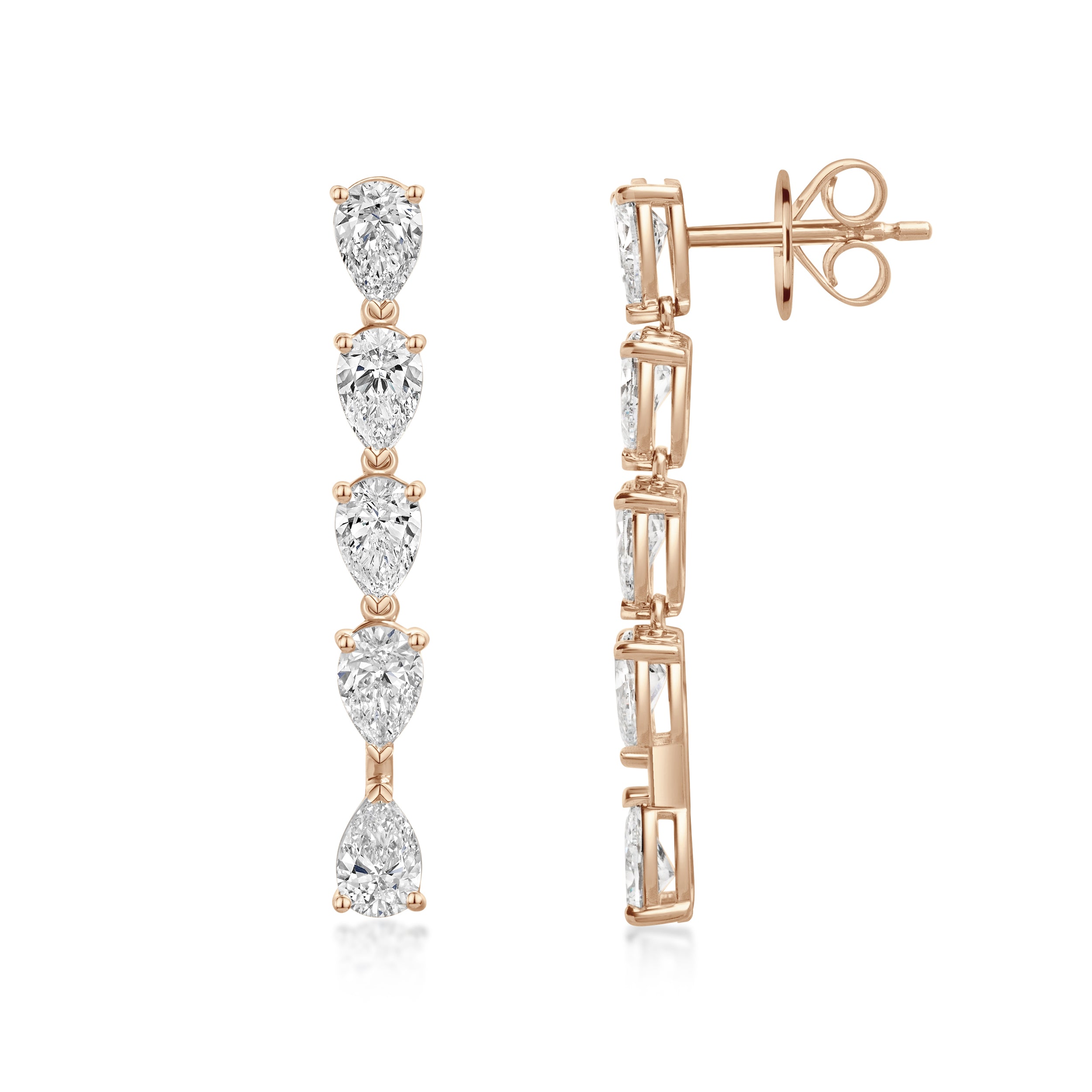 PEAR Cascade Earrings