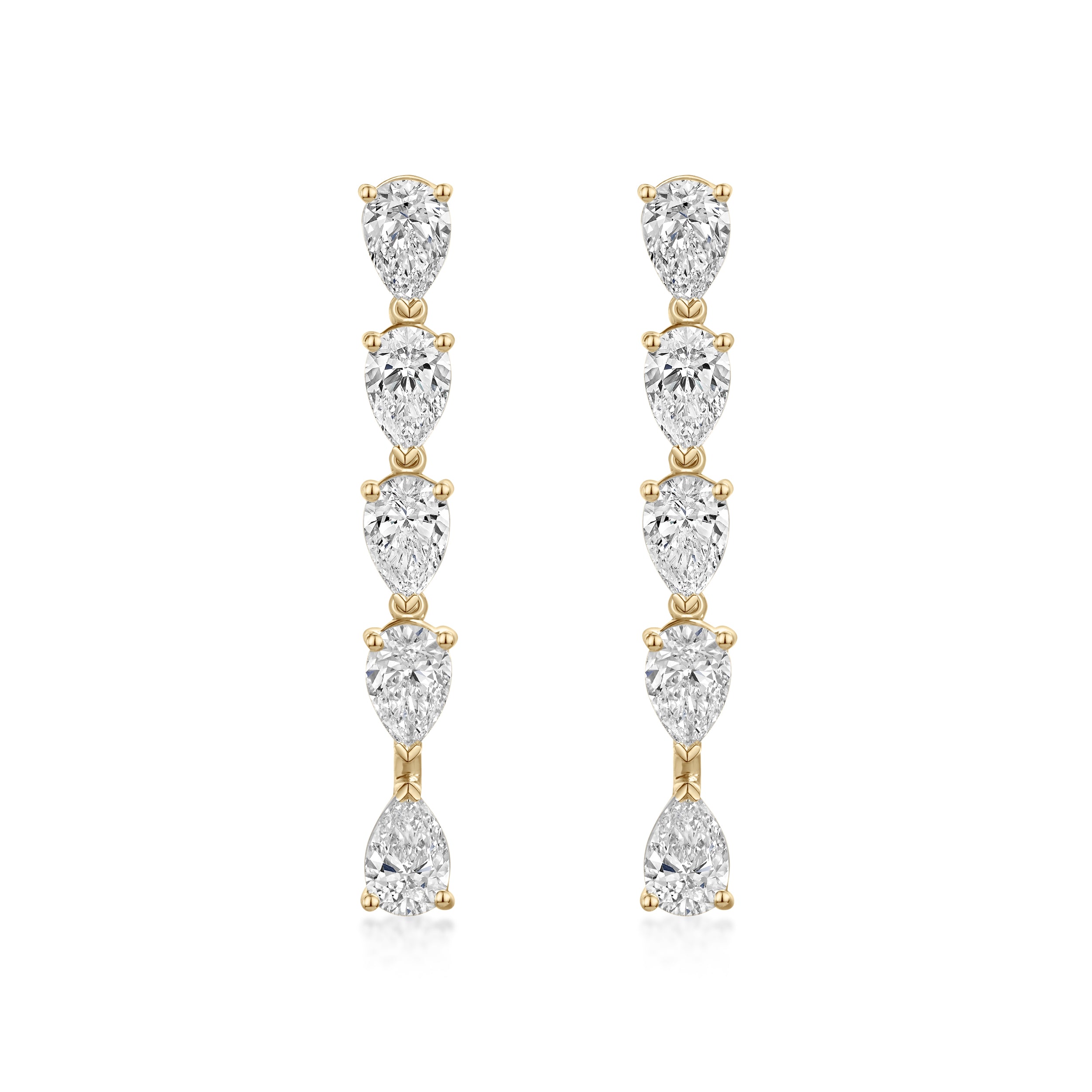 PEAR Cascade Earrings