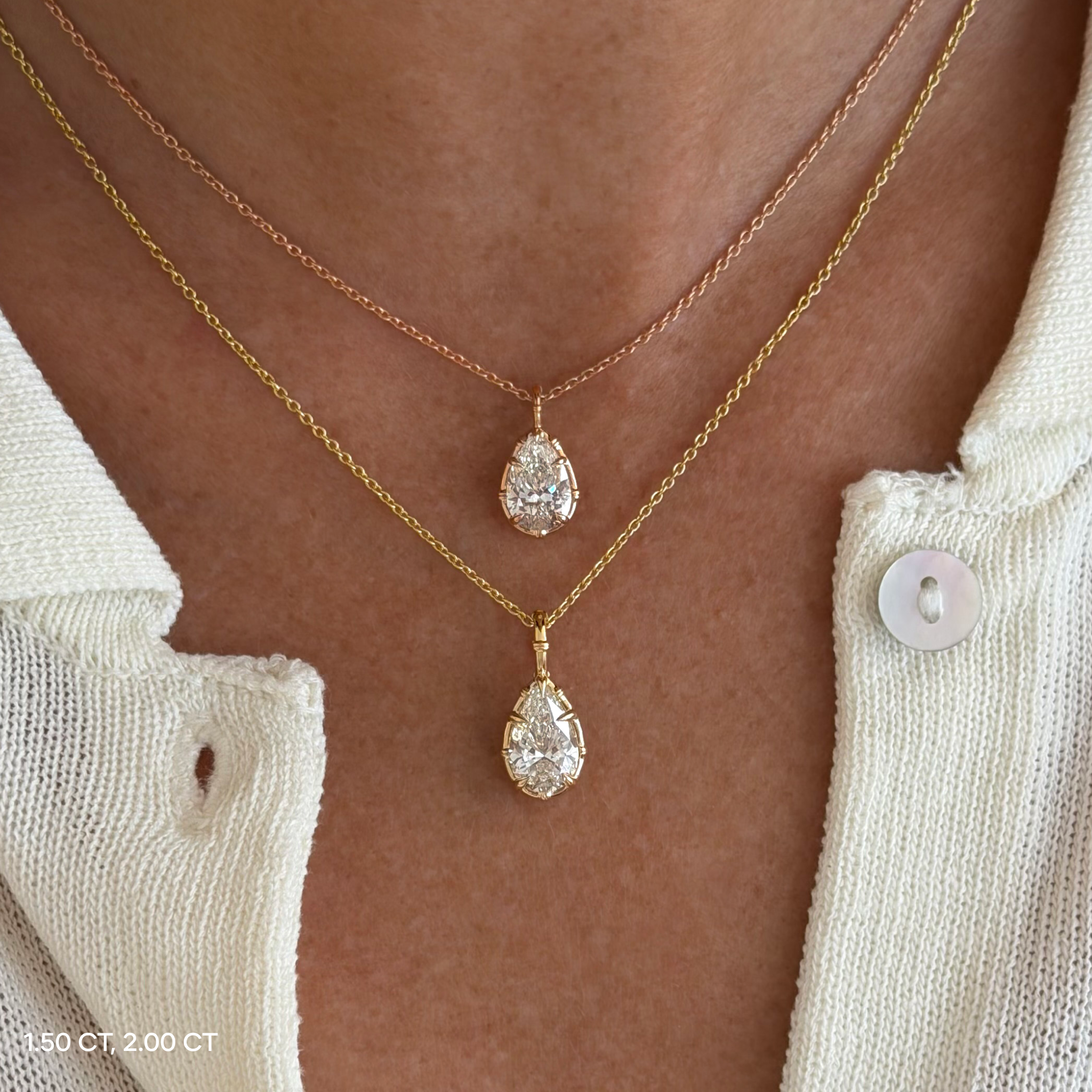 Sugar Cane Pear Necklace - LM STUDIO GmbH
