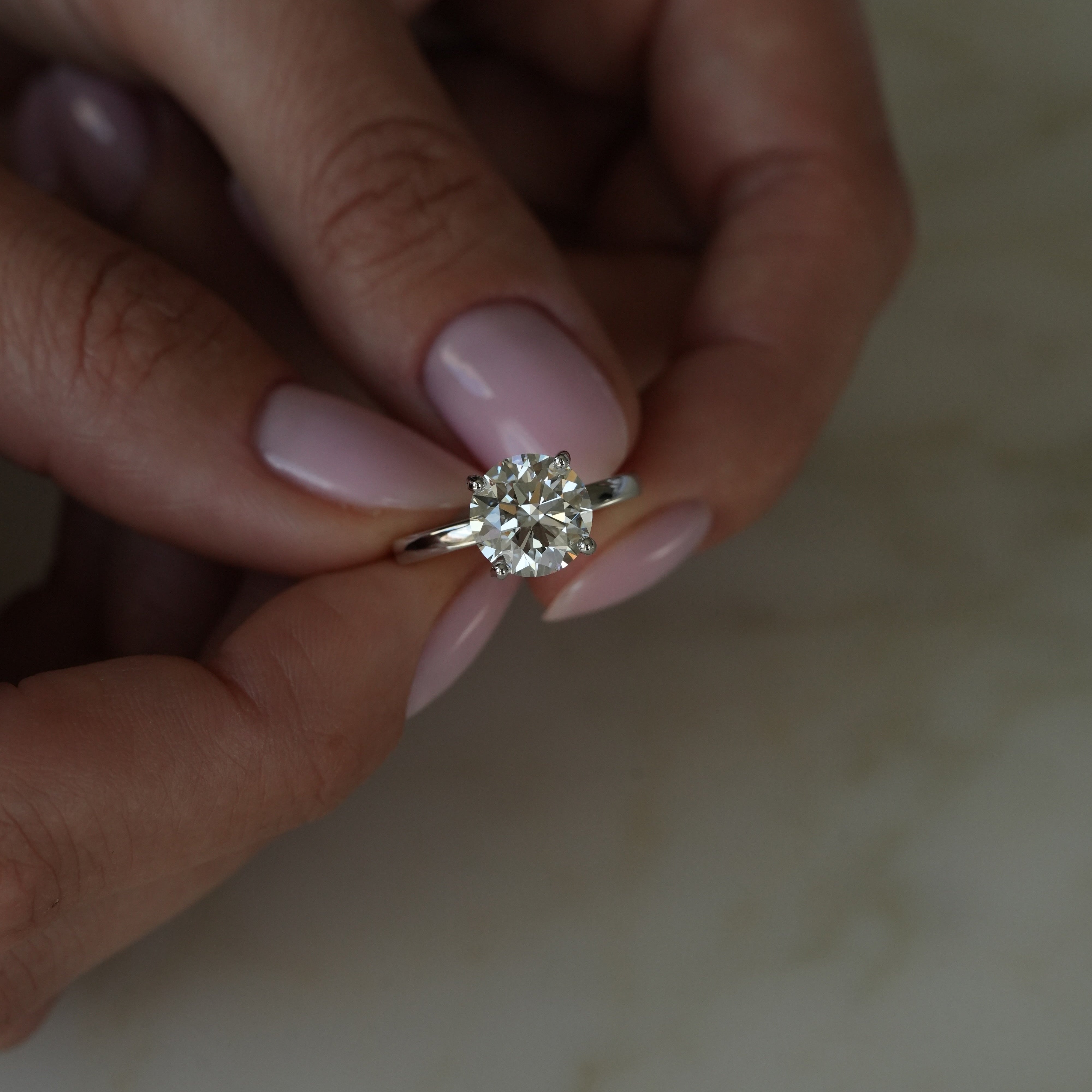 Custom Lauren Engagement Ring, 3.08 ct, Size 53 - LM STUDIO GmbH