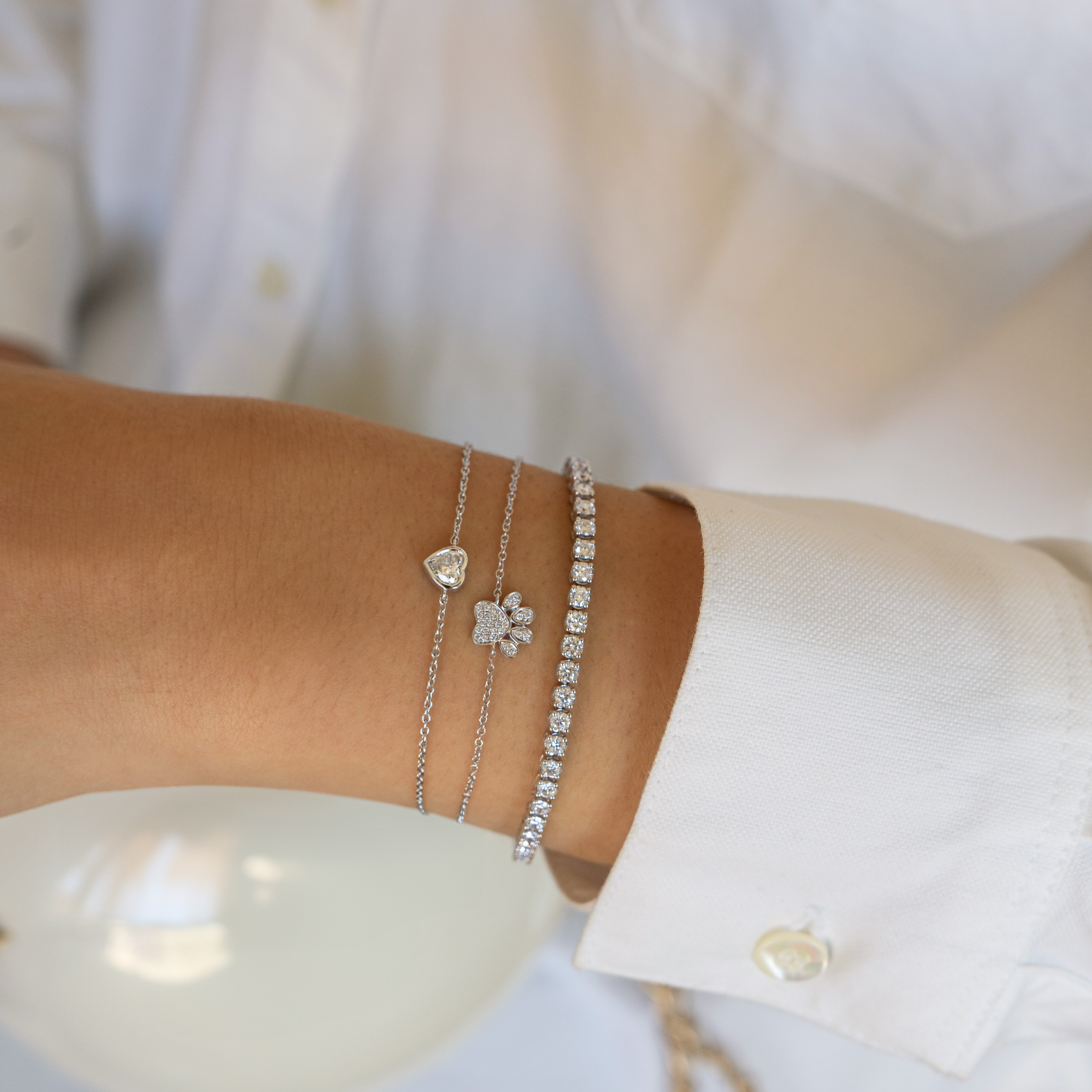 Heart Bezel Bracelet - LM STUDIO GmbH