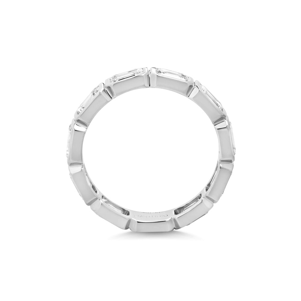 BEZEL EMERALD SIDE WAYS ETERNITY - LM STUDIO GmbH