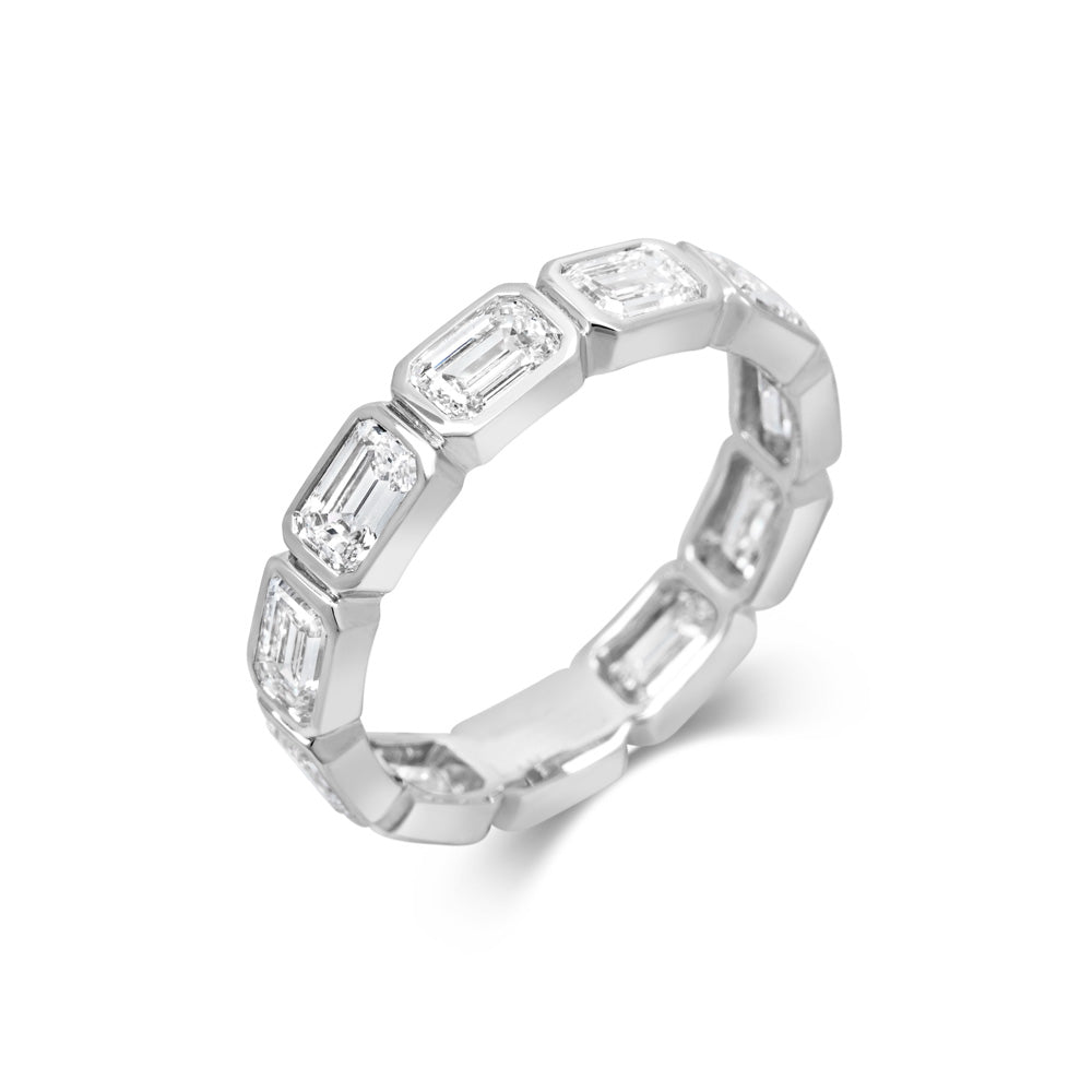 BEZEL EMERALD SIDE WAYS ETERNITY - LM STUDIO GmbH