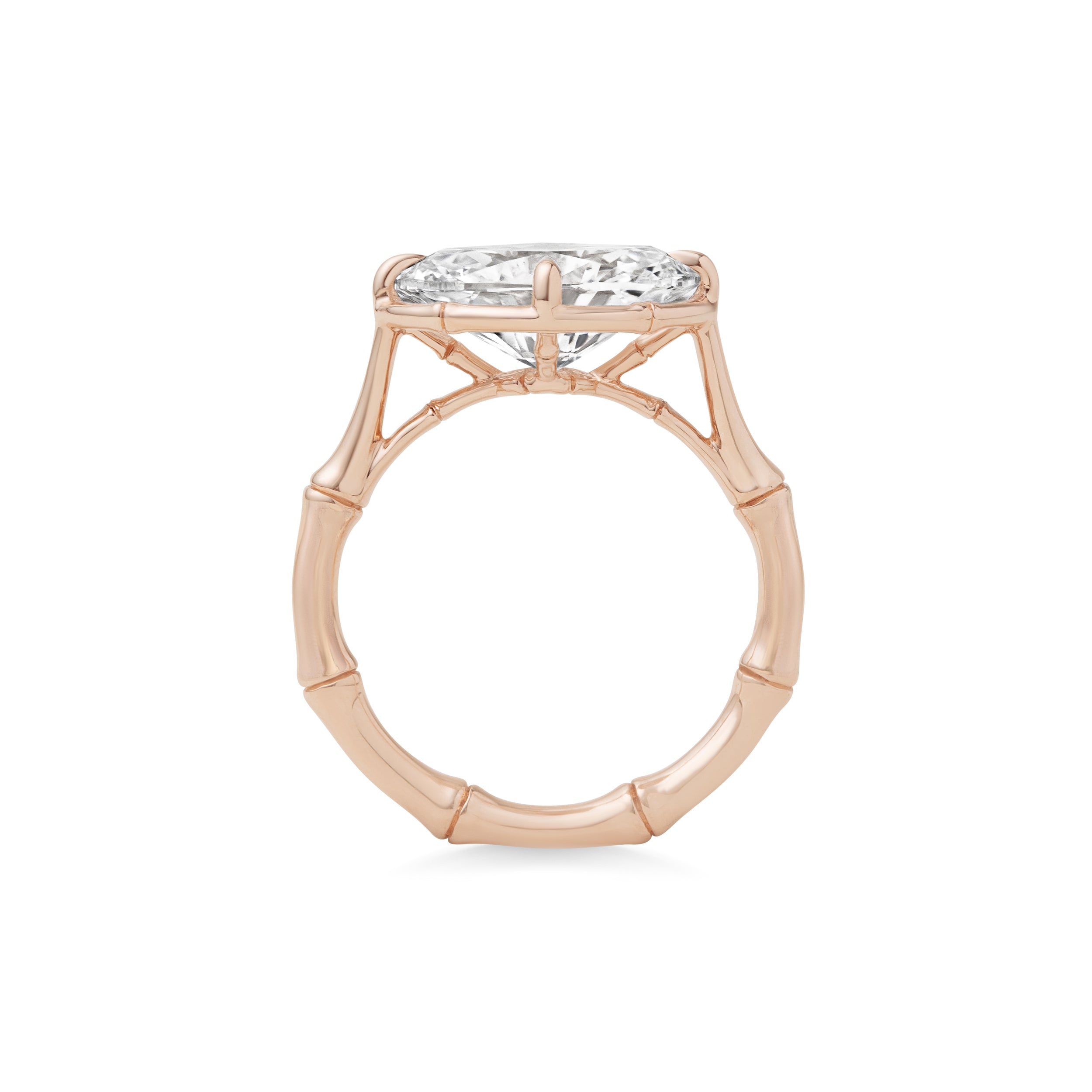 SUGAR CANE OVAL SIDEWAYS RING - LM STUDIO GmbH