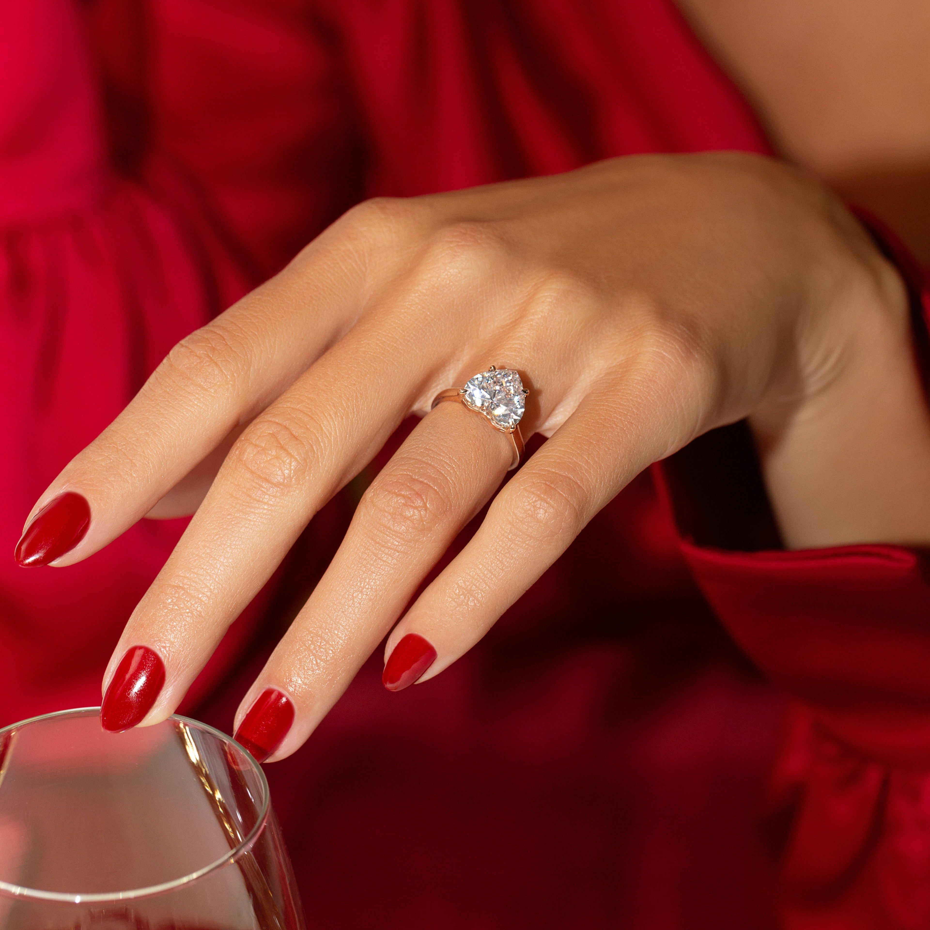 MIYUKI 5.16 ct, size 52, rose gold