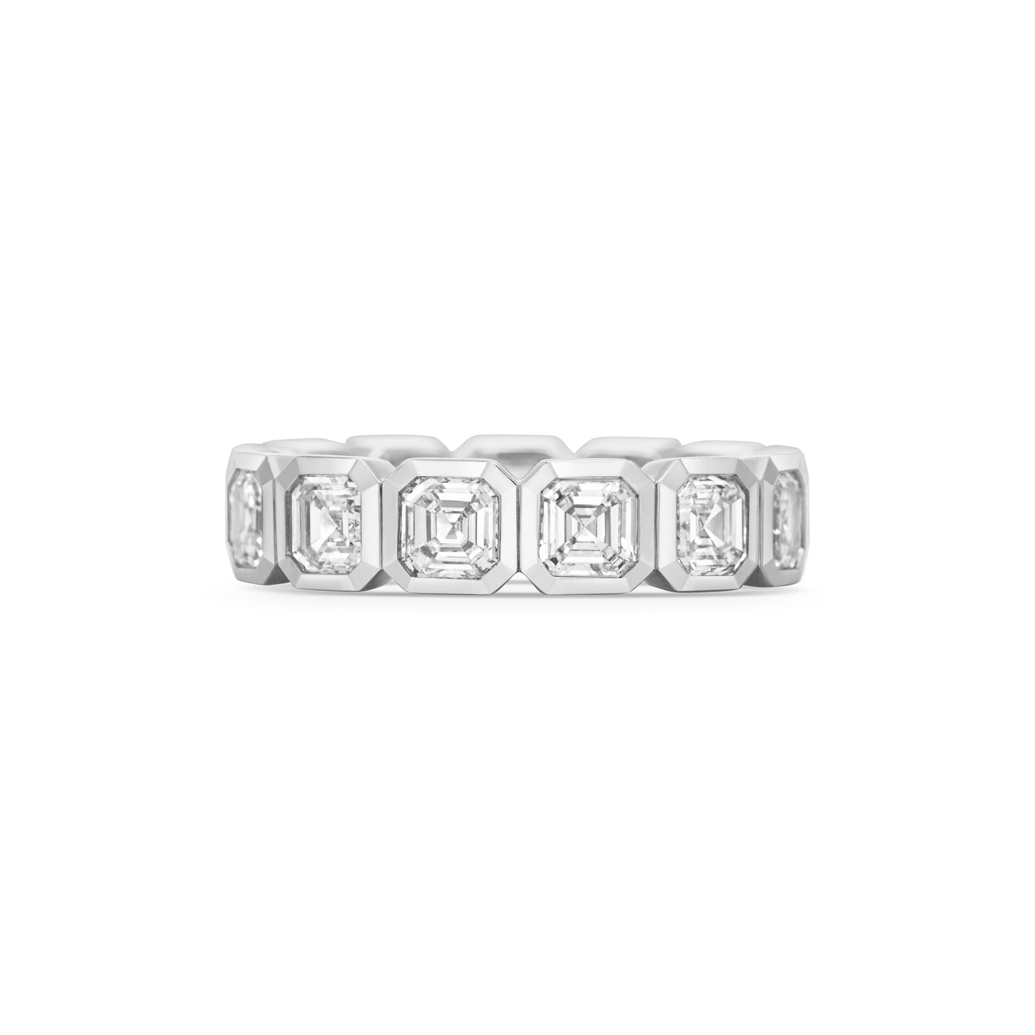 BEZEL ASSCHER ETERNITY