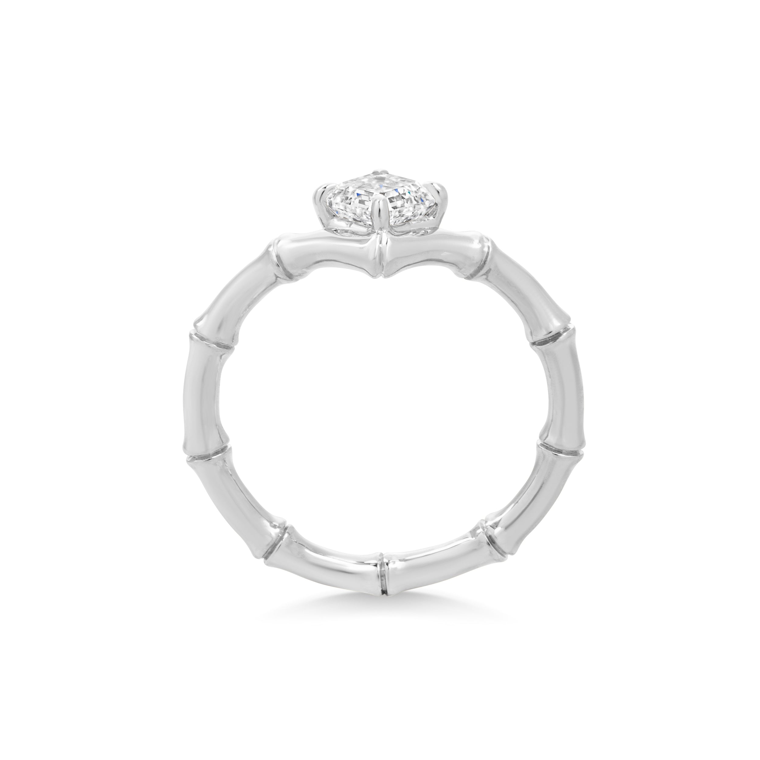 SUGAR CANE ASSCHER PINKY RING - LM STUDIO GmbH