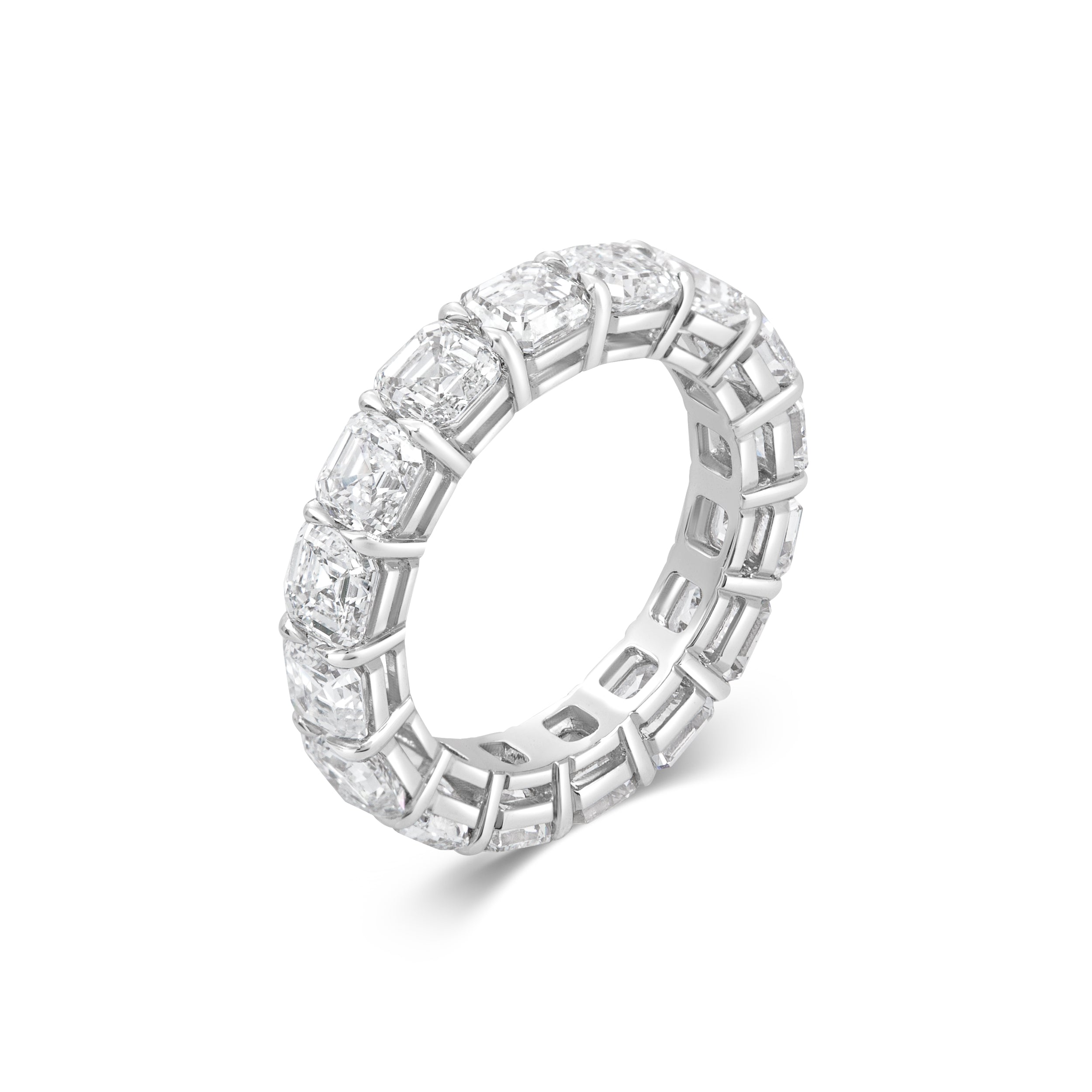 ASSCHER ETERNITY RING
