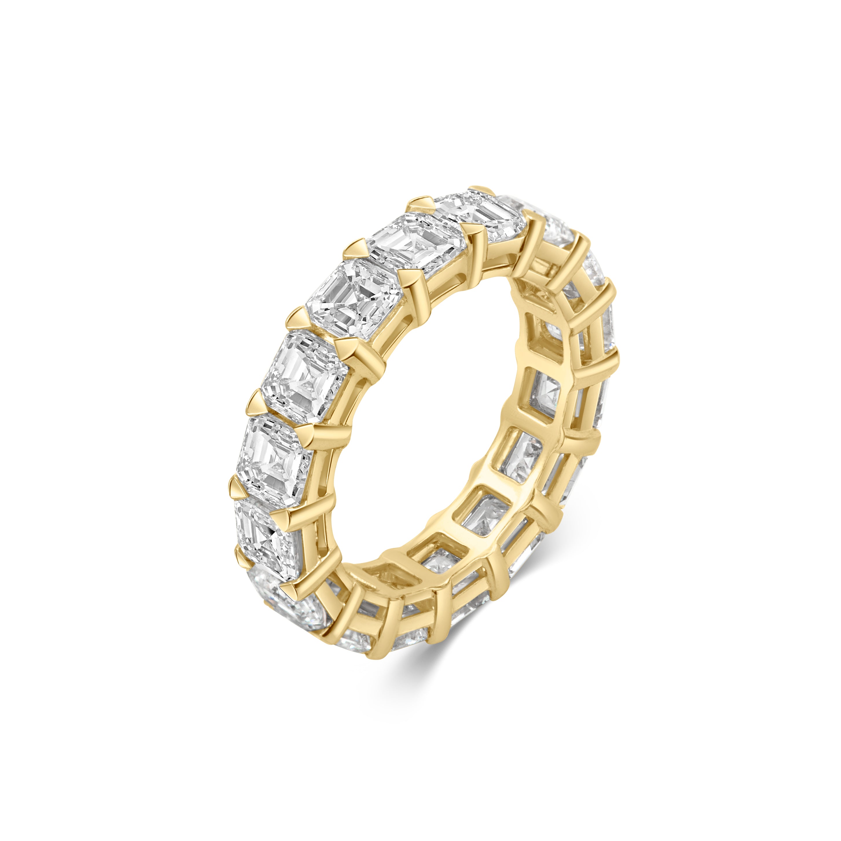 ASSCHER ETERNITY RING