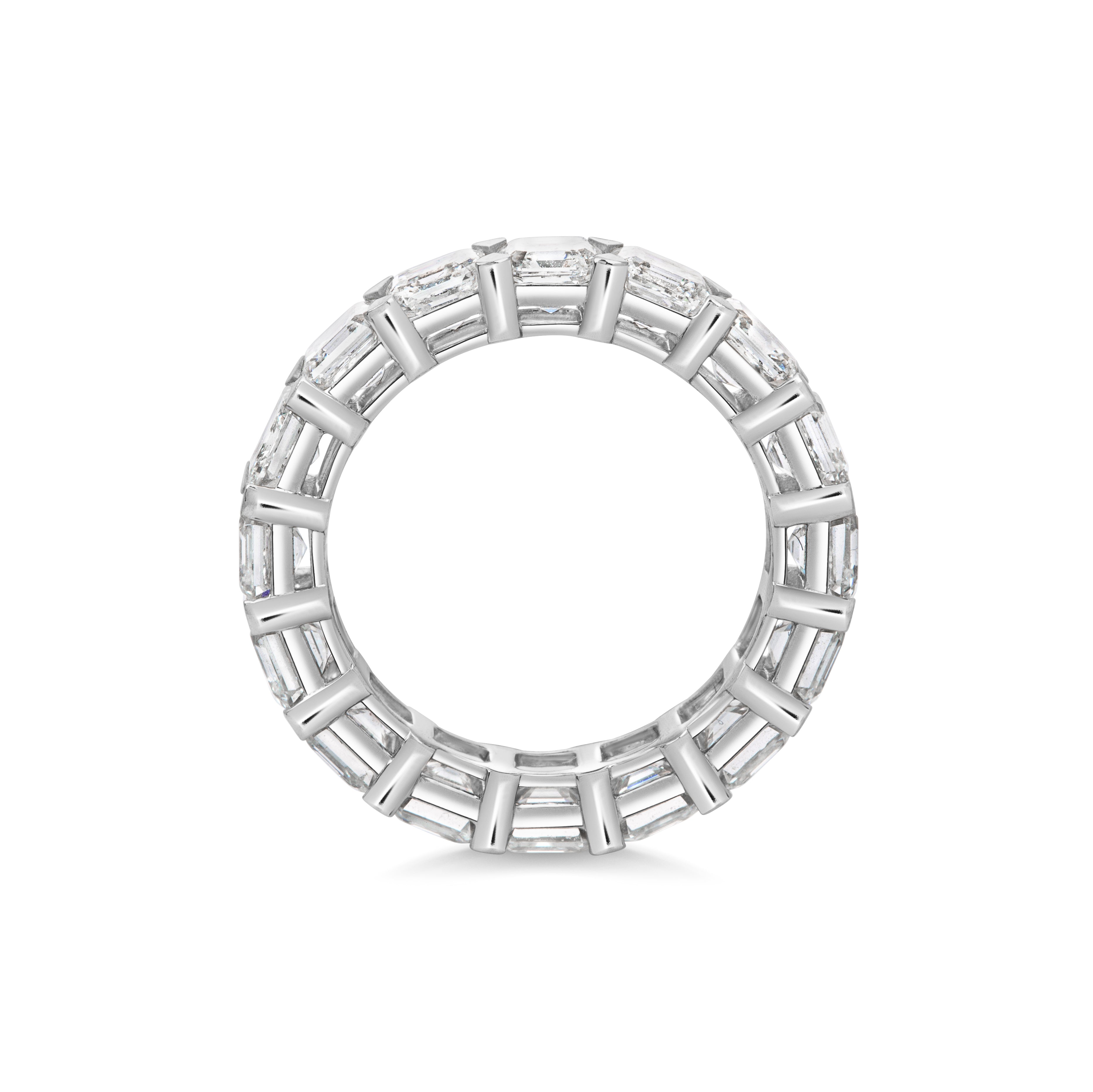 ASSCHER ETERNITY RING