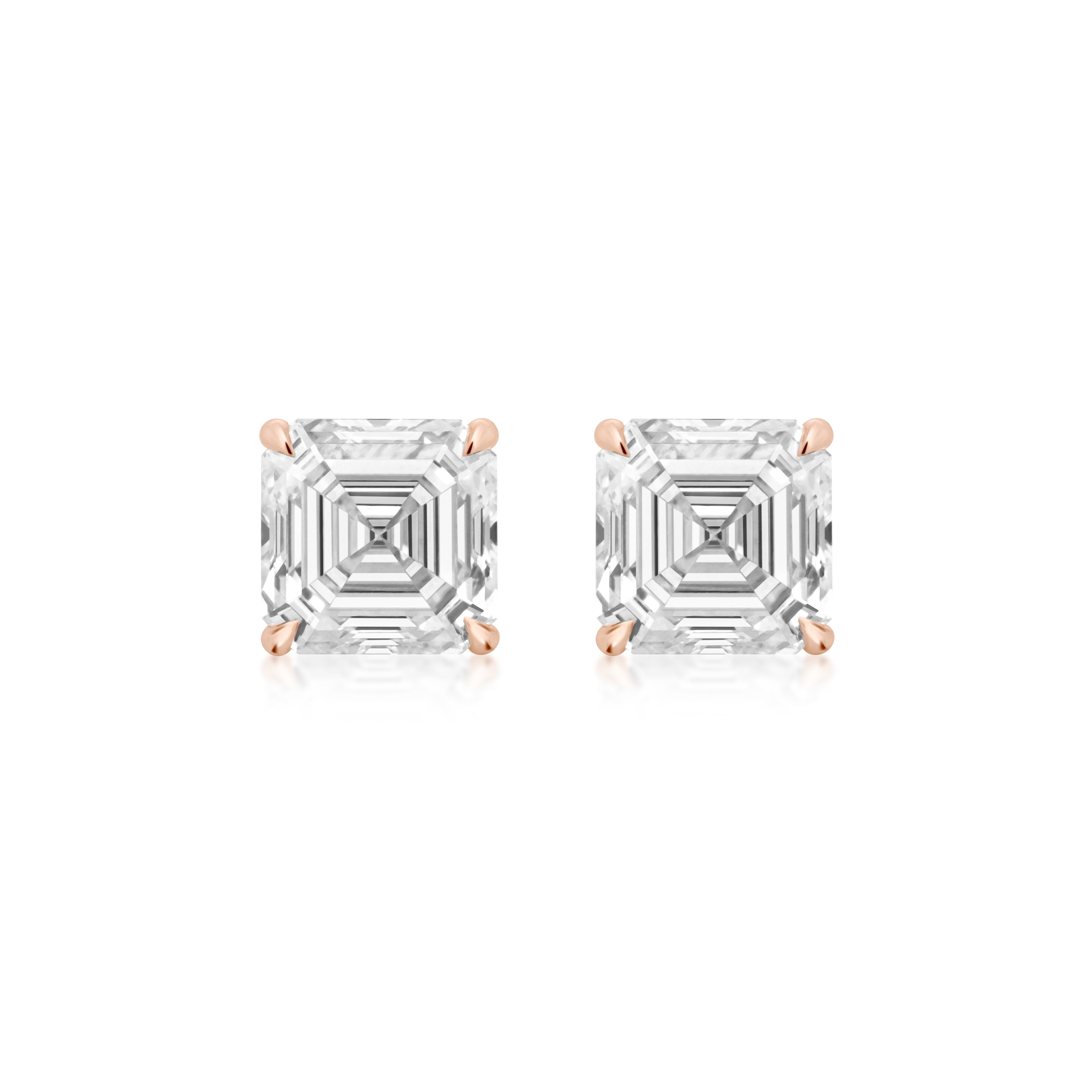 ASSCHER studs