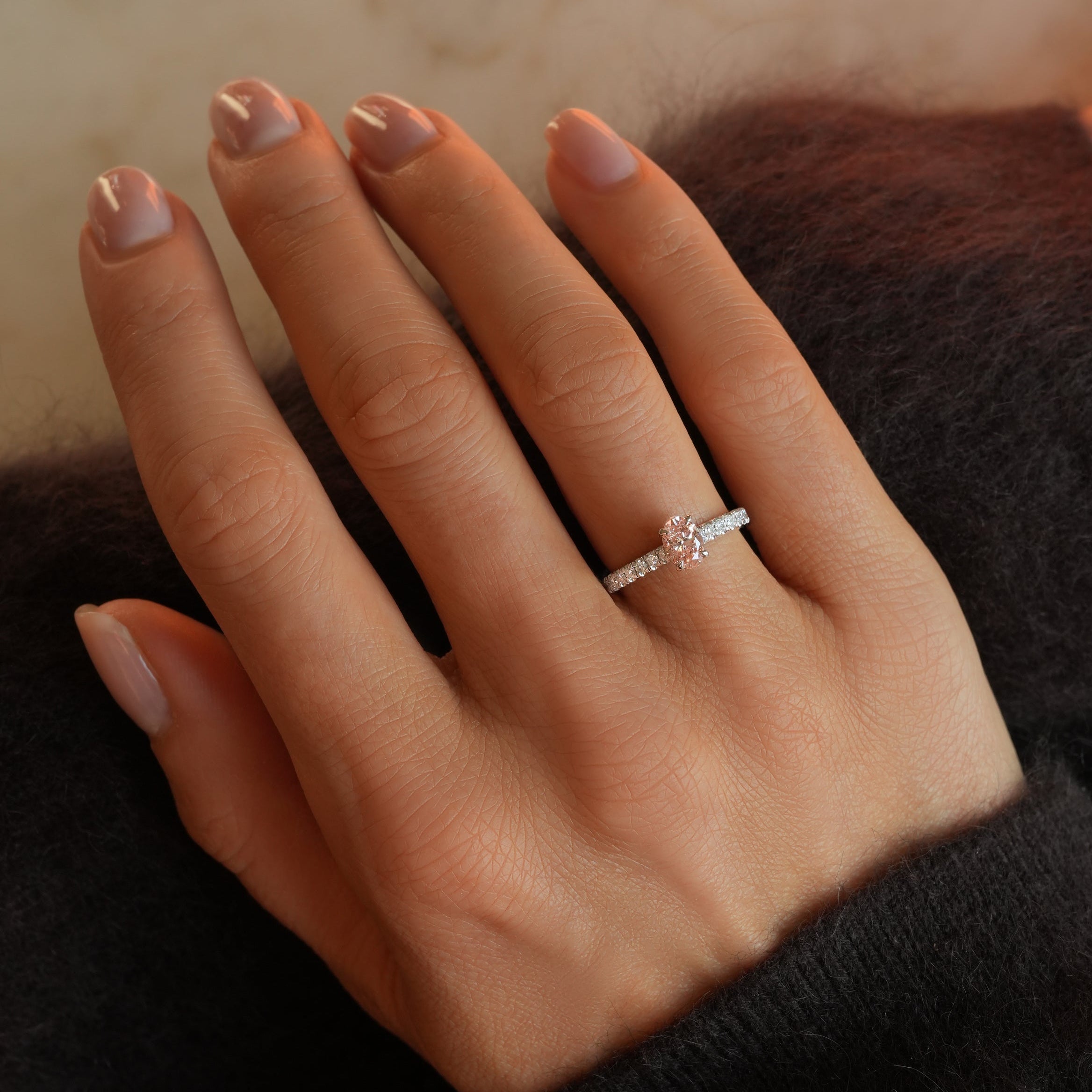 SAMPLE SALE AURELIE 0.51 ct, Größe 50, Weißgold