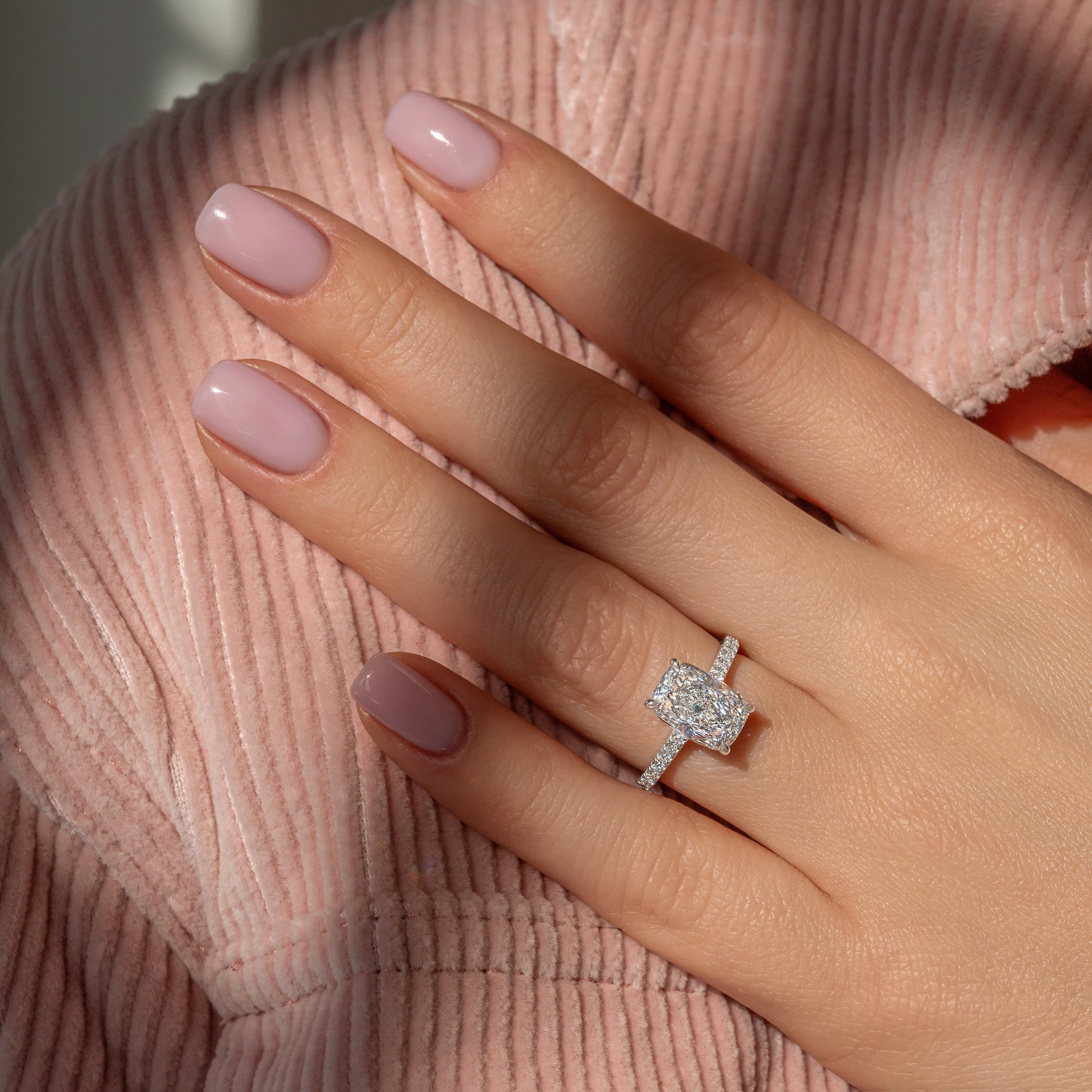 ADELE 3.10 ct, Größe 52, Weißgold
