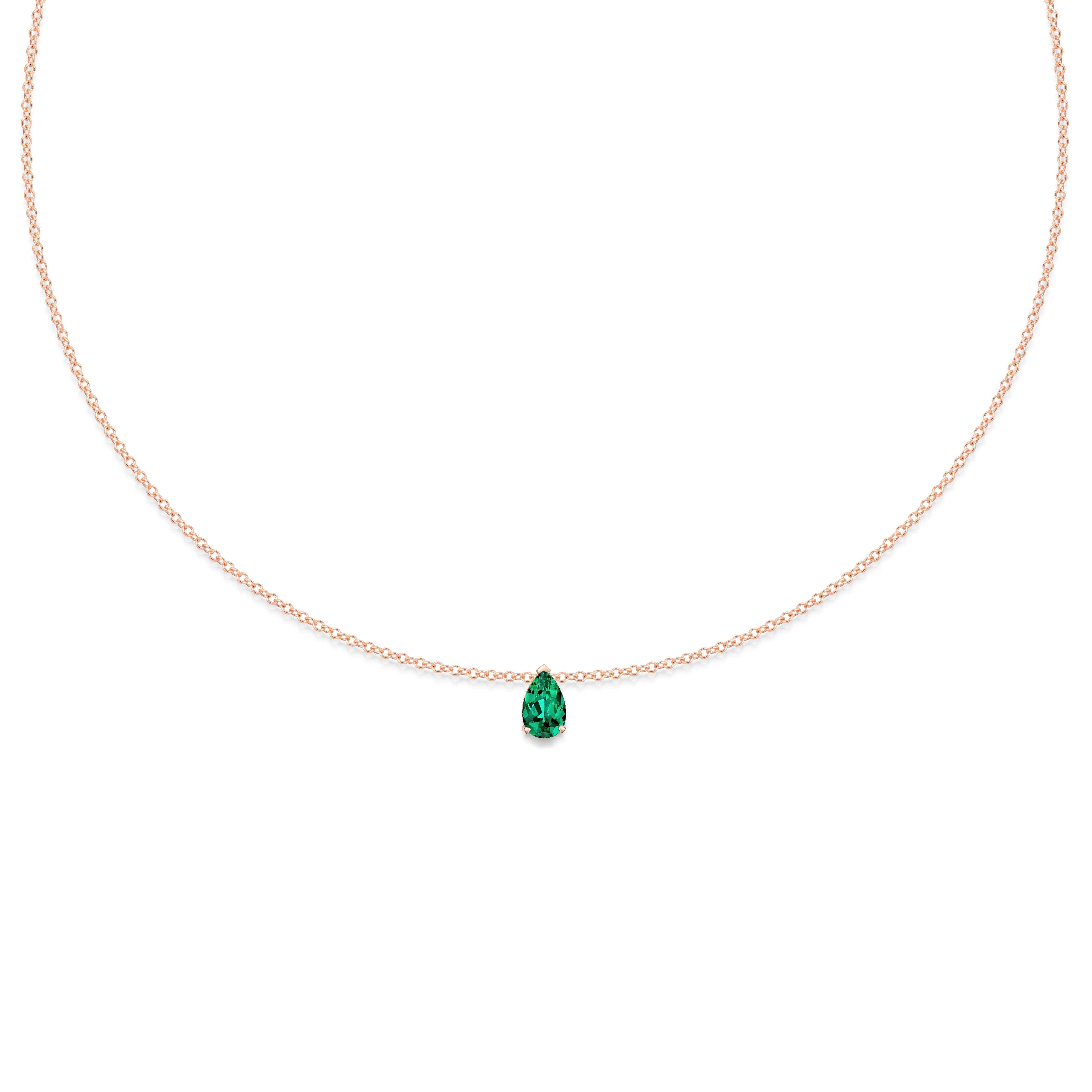 Avery Green Necklace