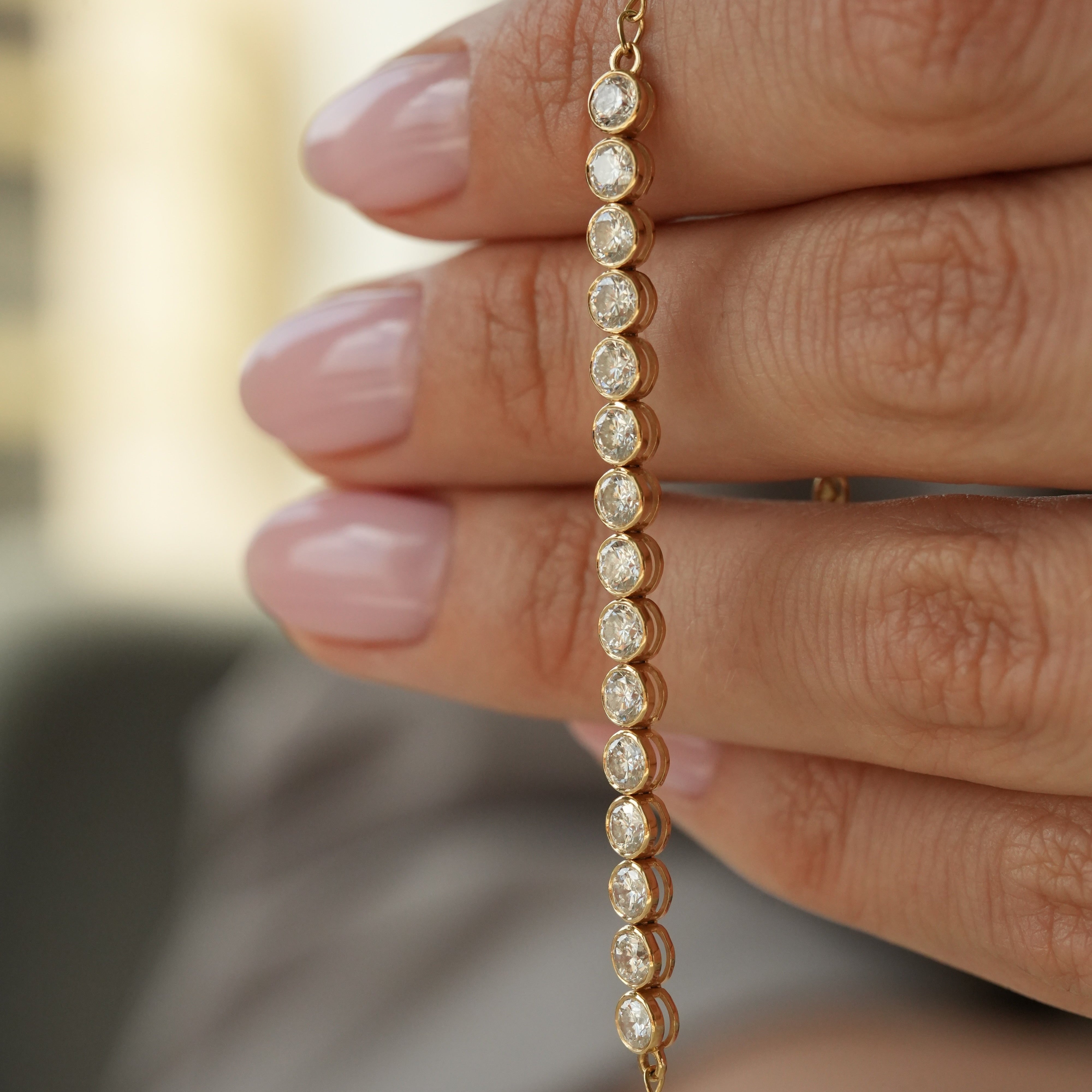BEZEL SET BRACELET - LM STUDIO GmbH