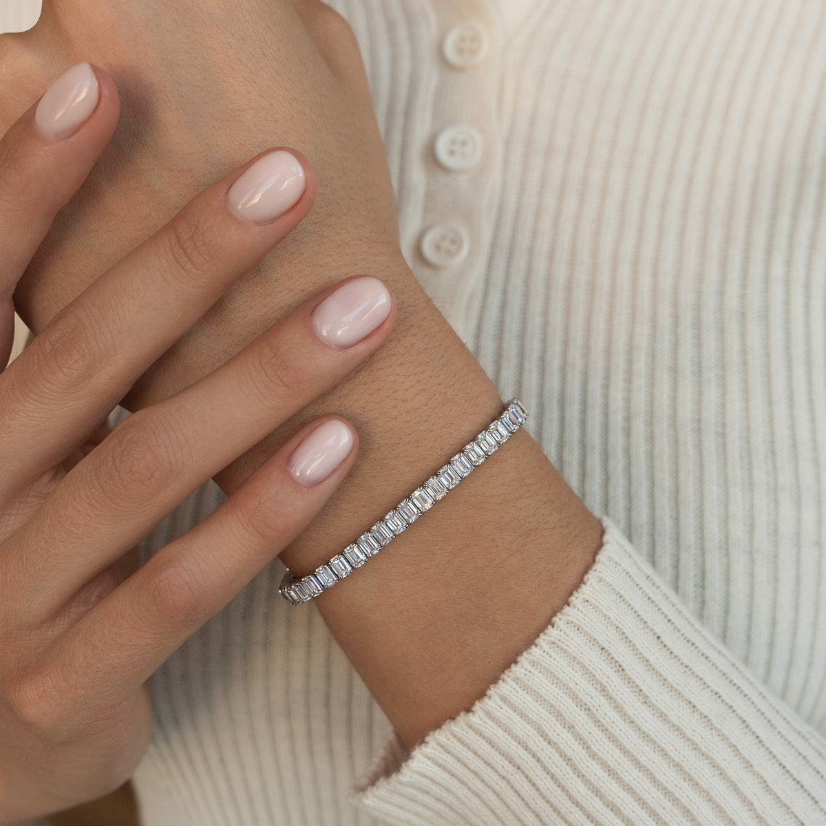 Emerald Tennis Armband