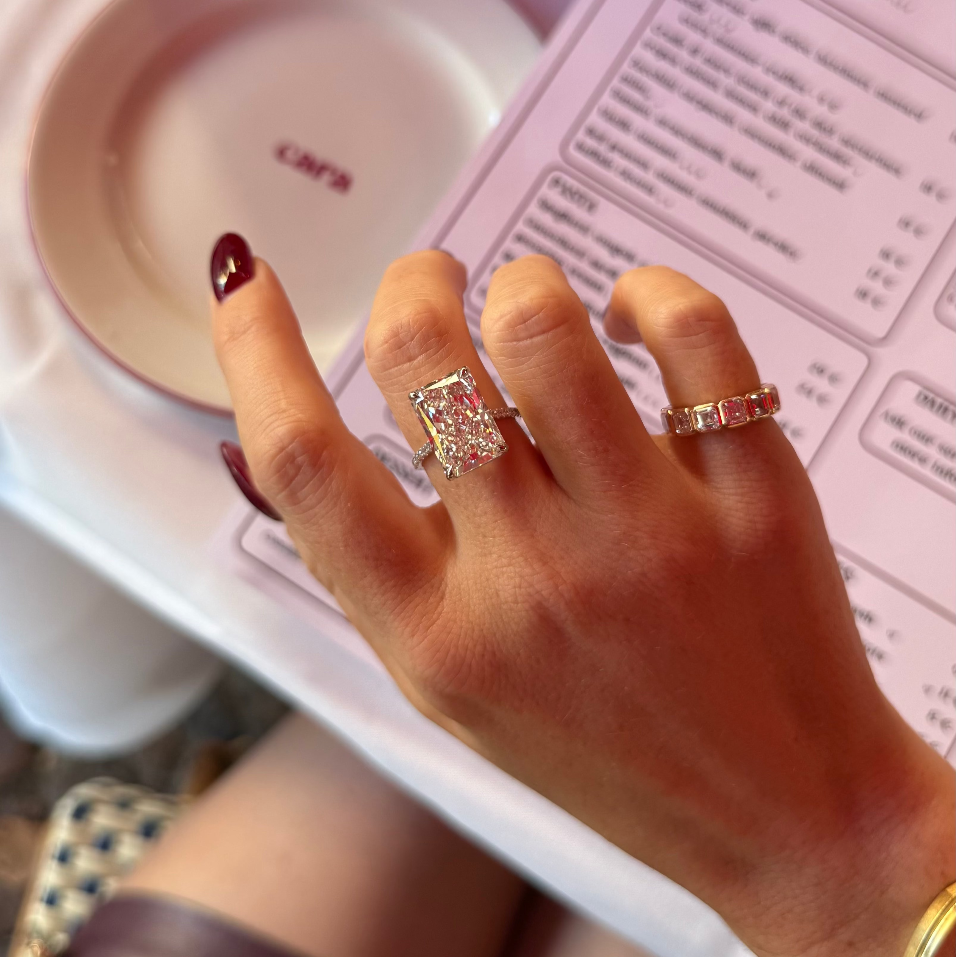 LAYLA 10.28 ct, Größe 52, Weißgold