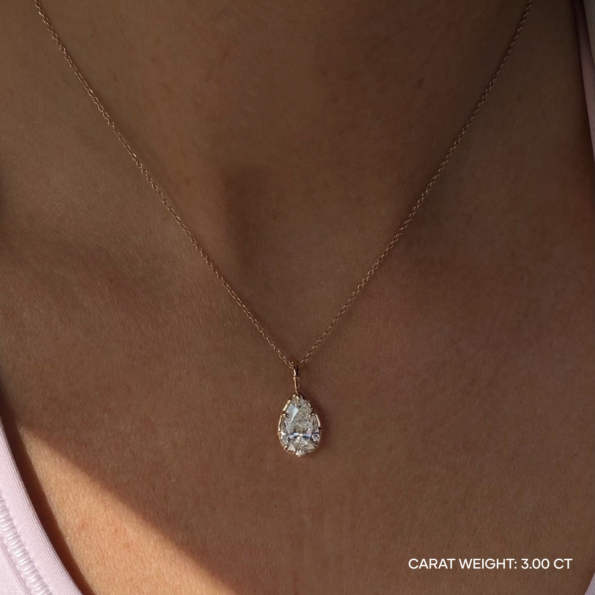 Sugar Cane Pear Pendant