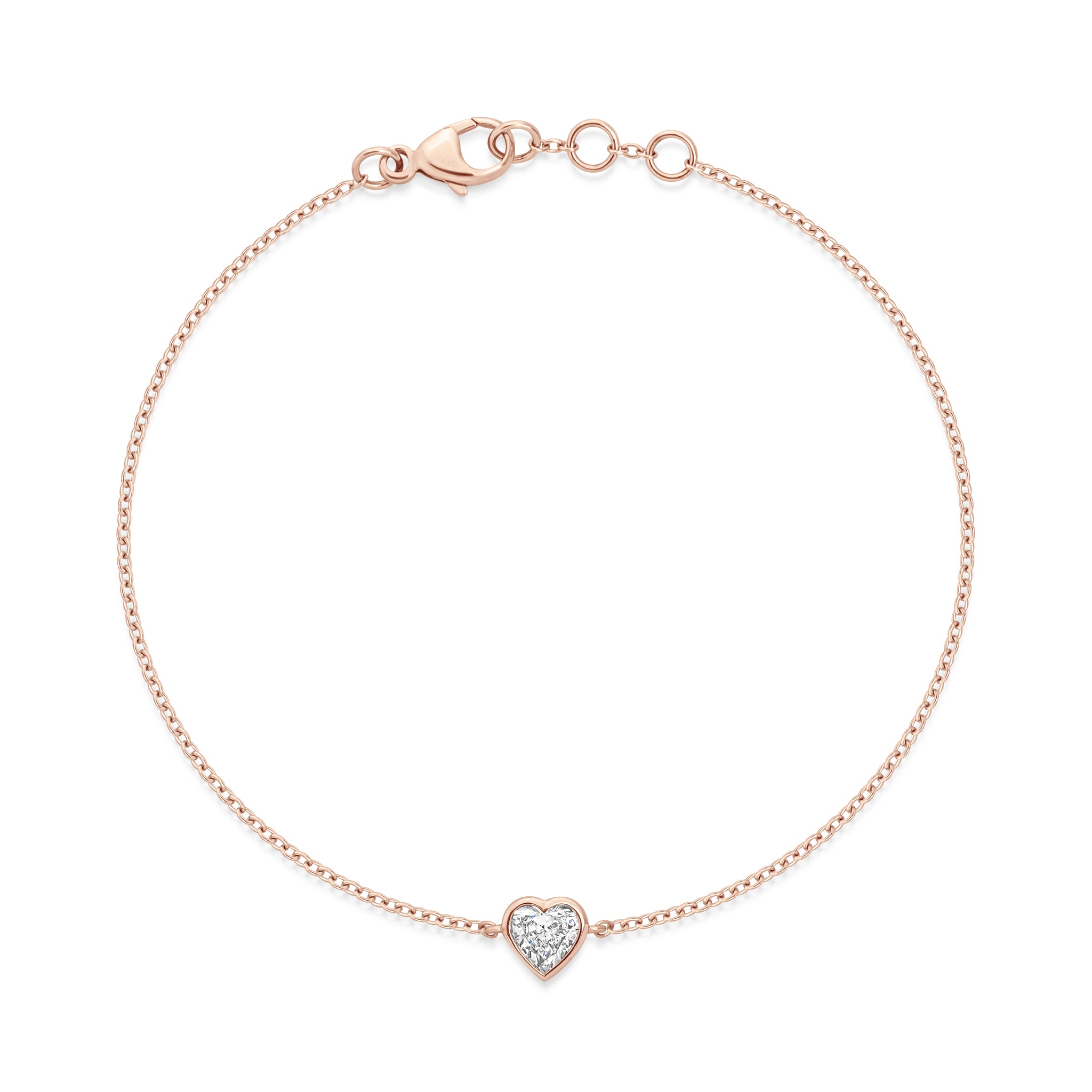 Heart Bezel Bracelet