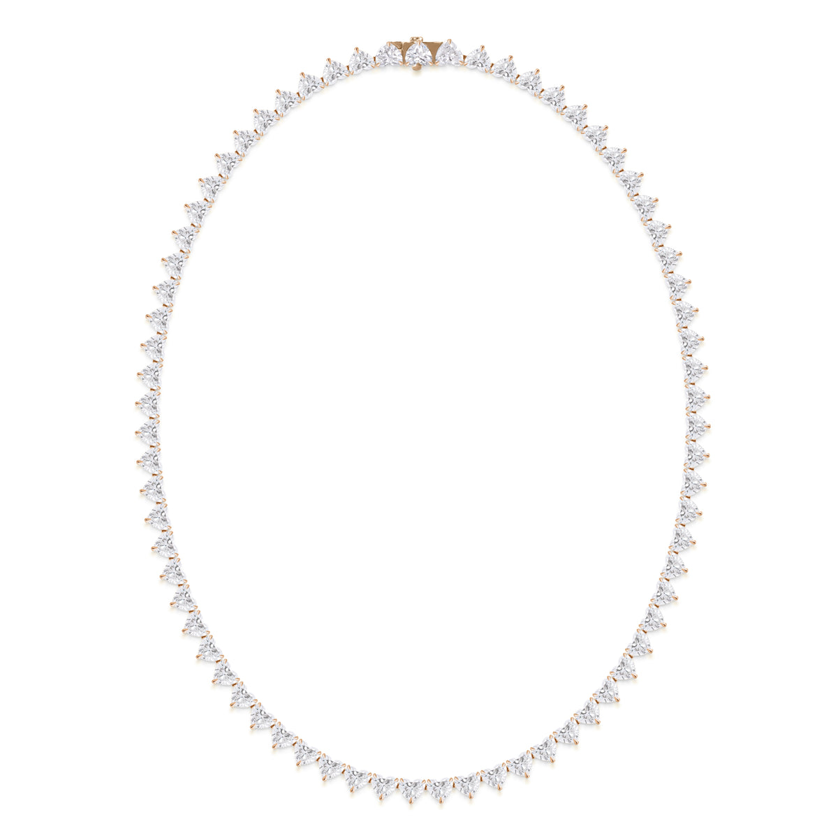 HEART TENNIS necklace
