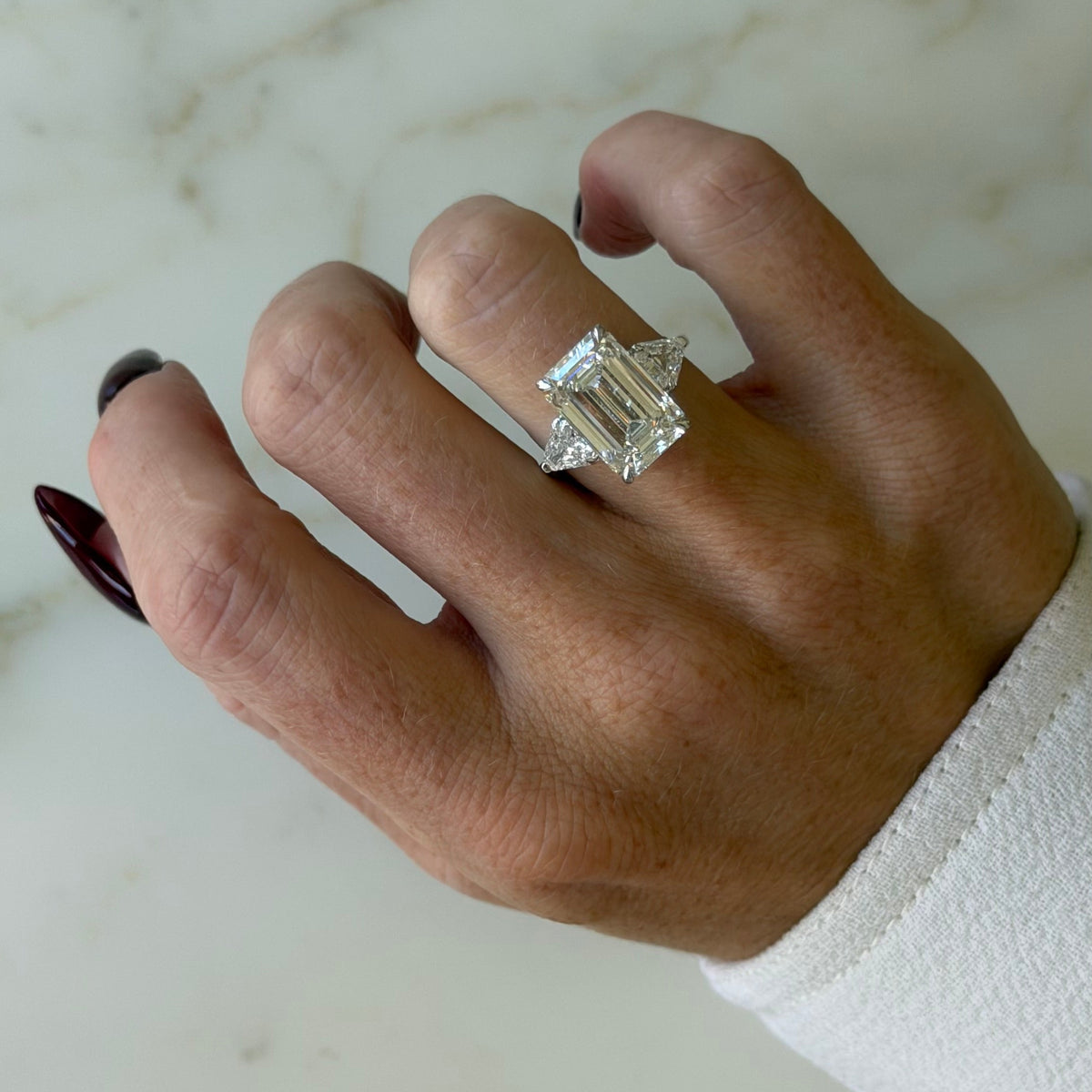 Sample Sale Auria Ring, 7.07 ct, Size 53