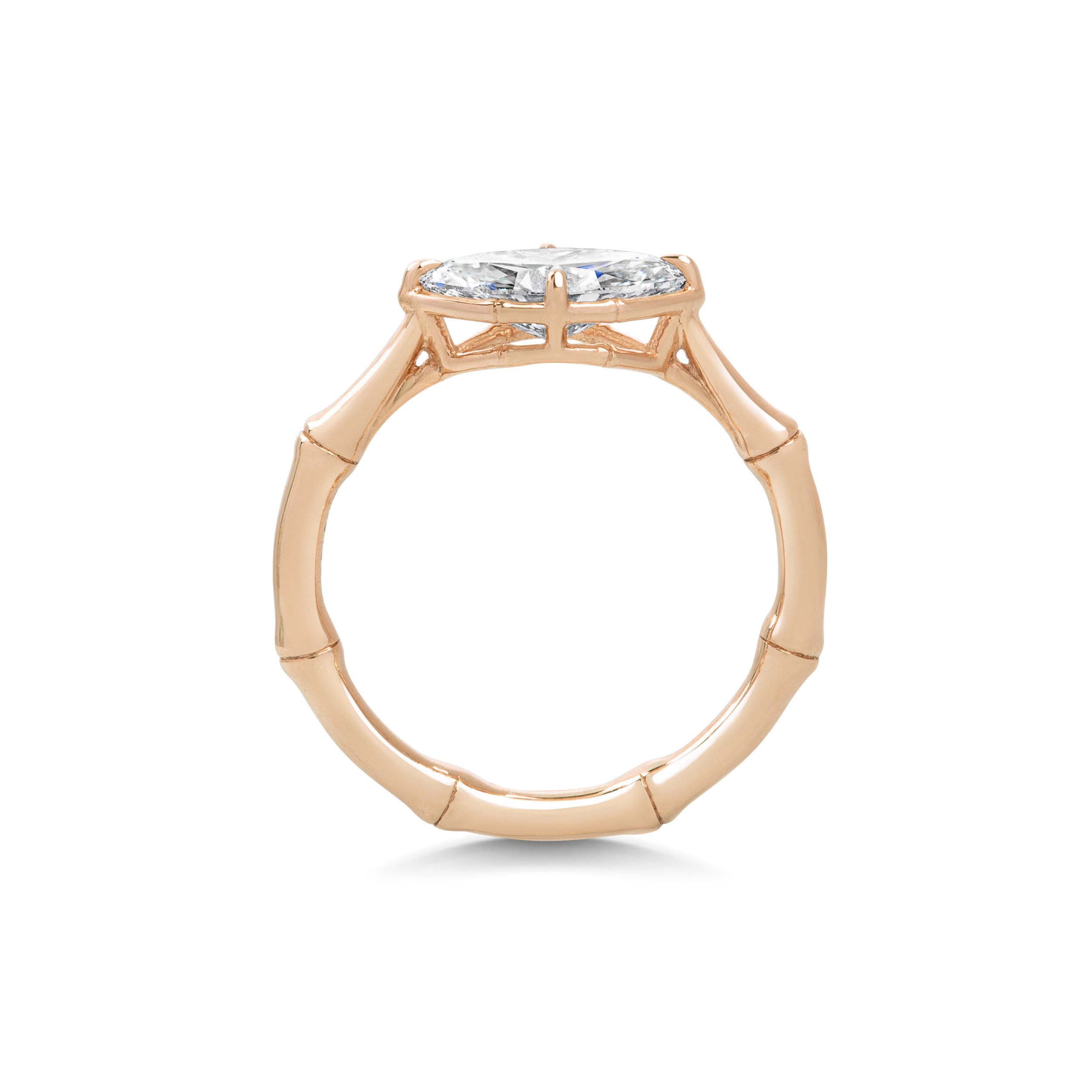 SUGAR CANE MARQUISE RING