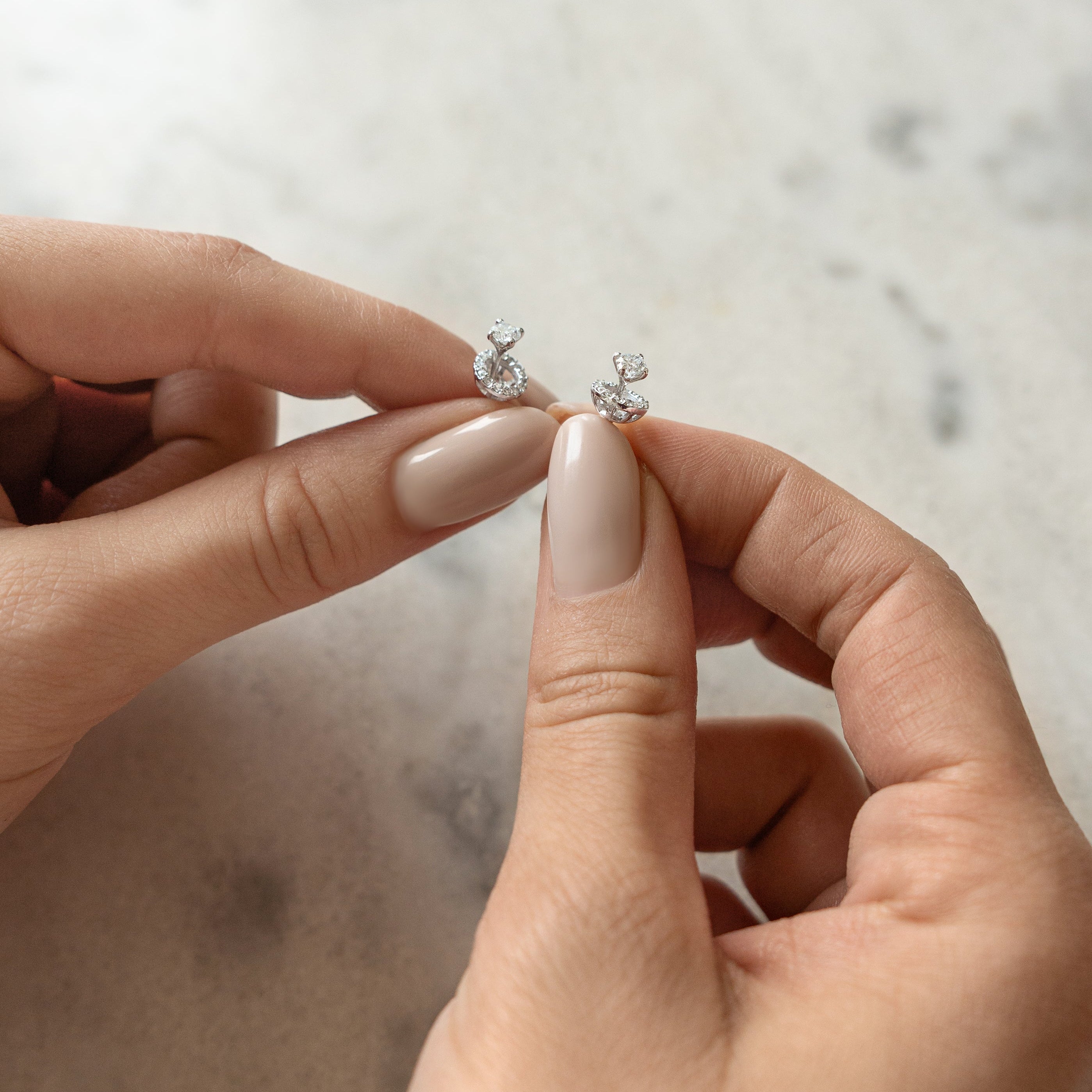 Sample Sale Halo Studs