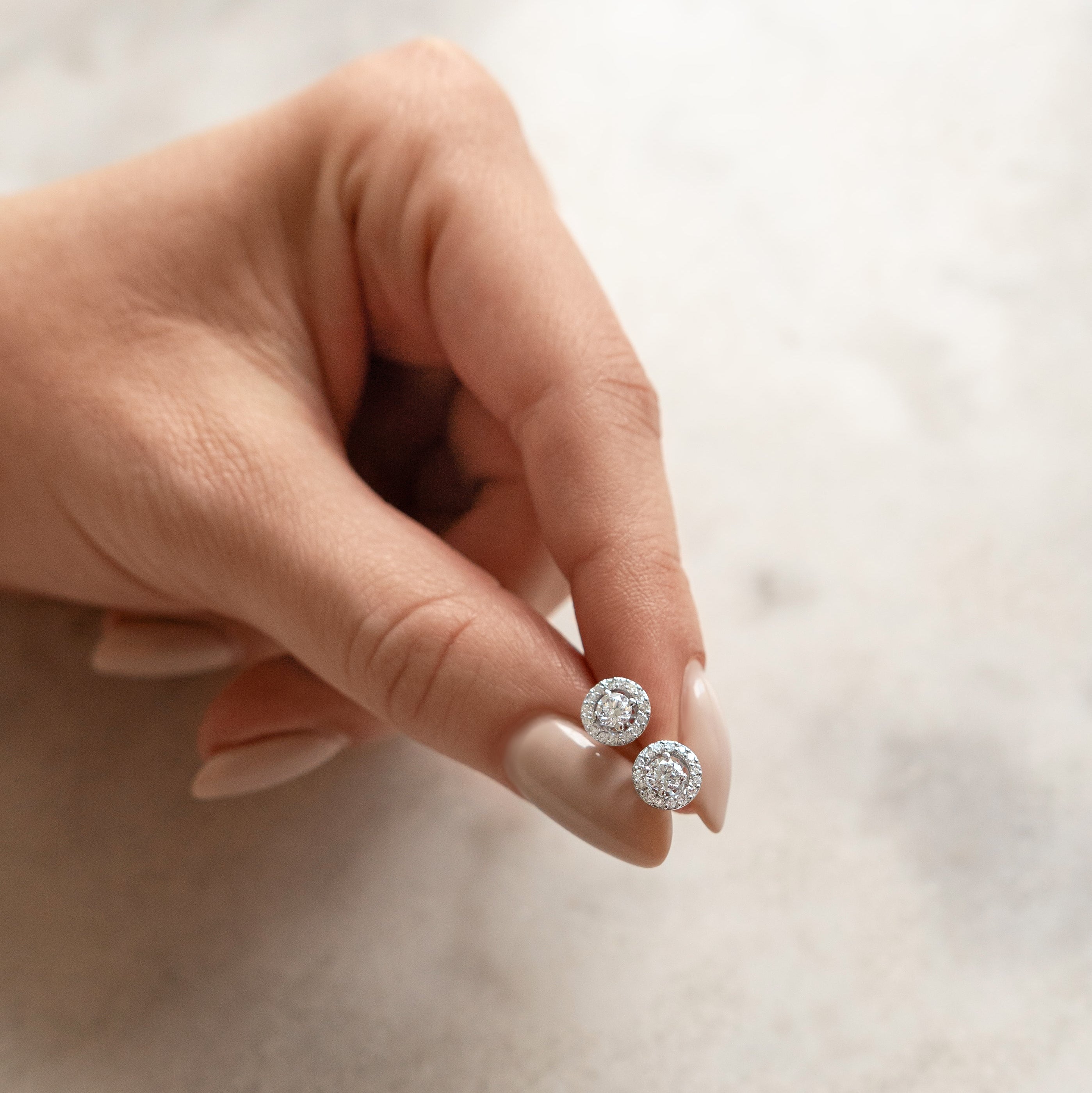 Sample Sale Halo Studs