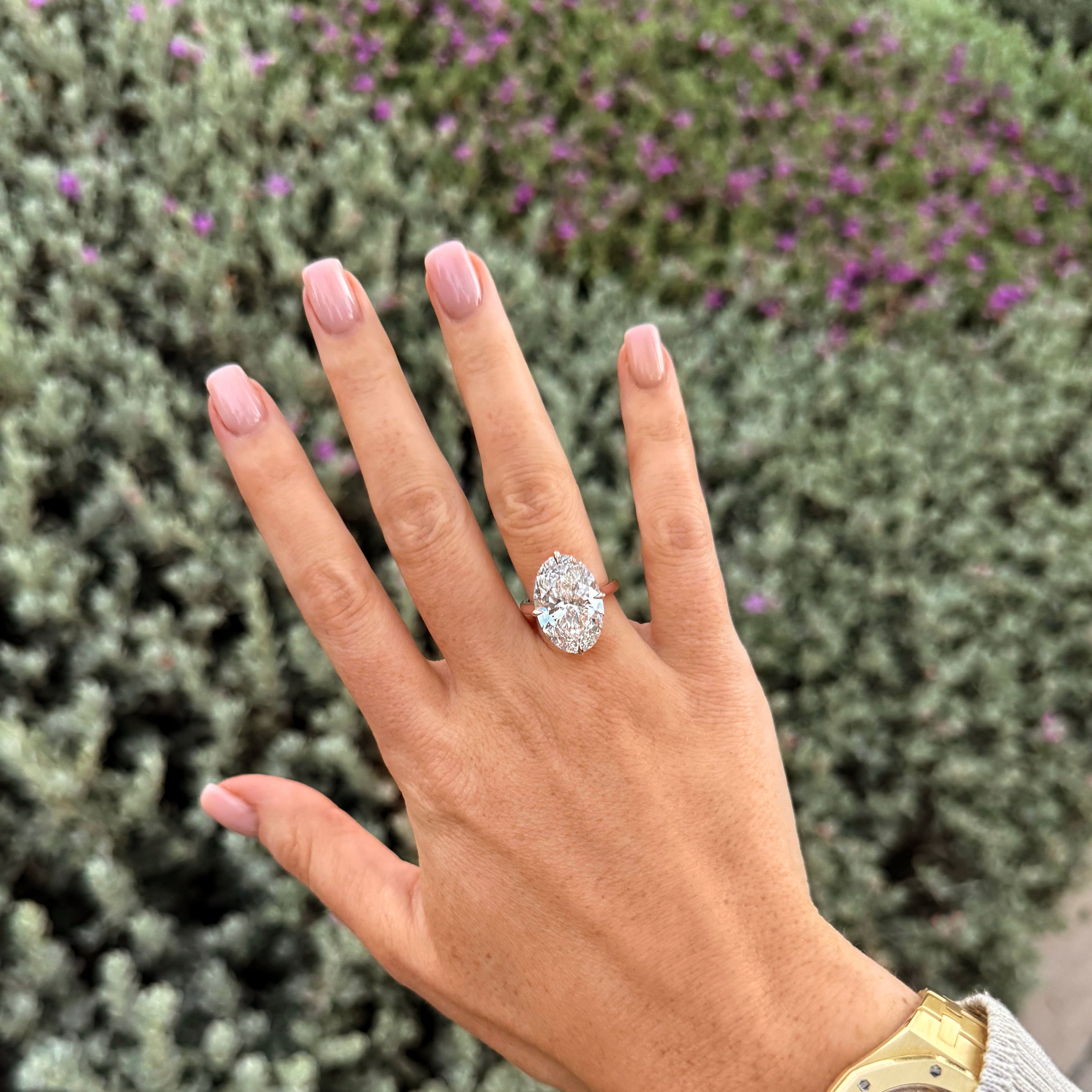 SIENNA 10.03 ct, Größe 51, Roségold