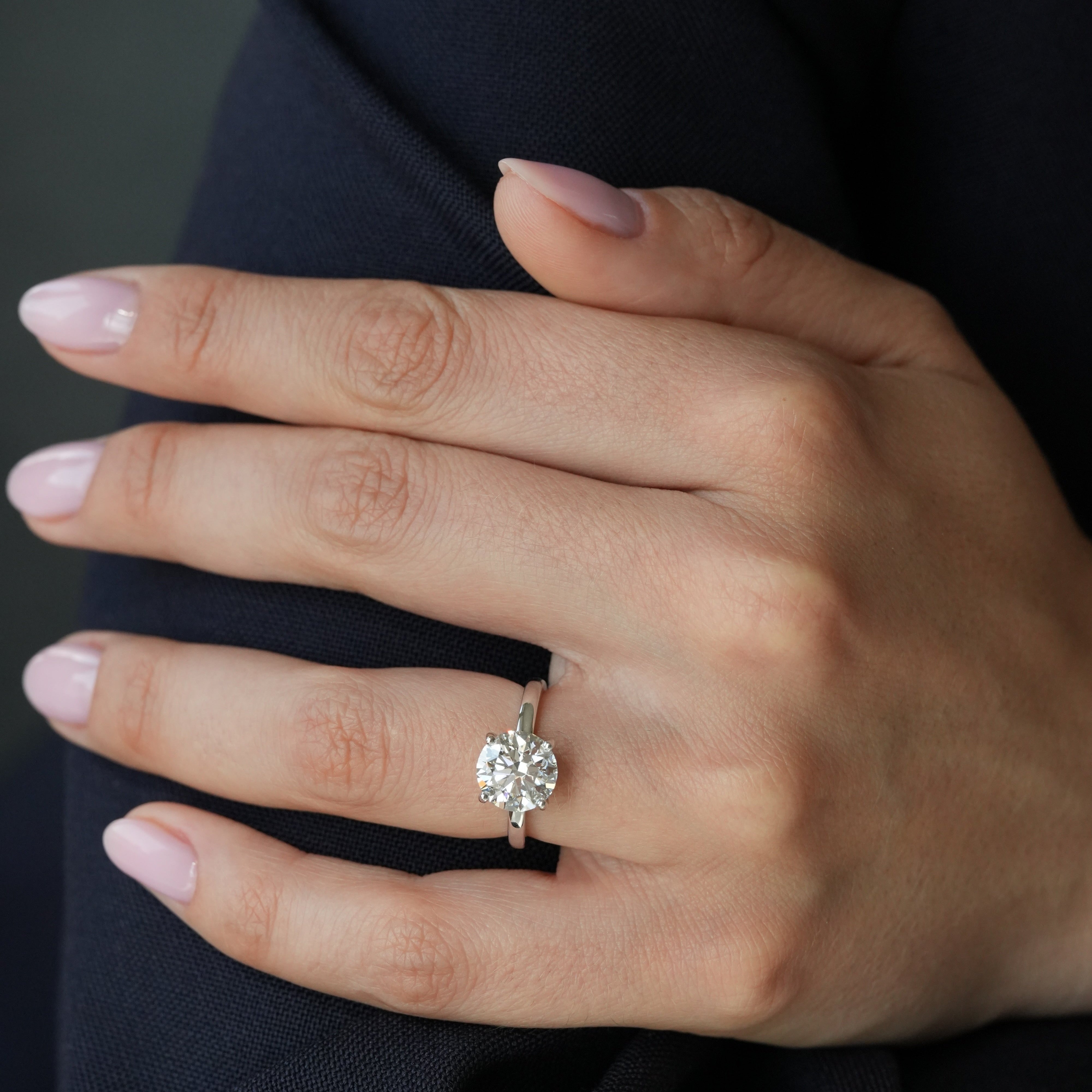 Custom Lauren Engagement Ring, 3.08 ct, Size 53 - LM STUDIO GmbH